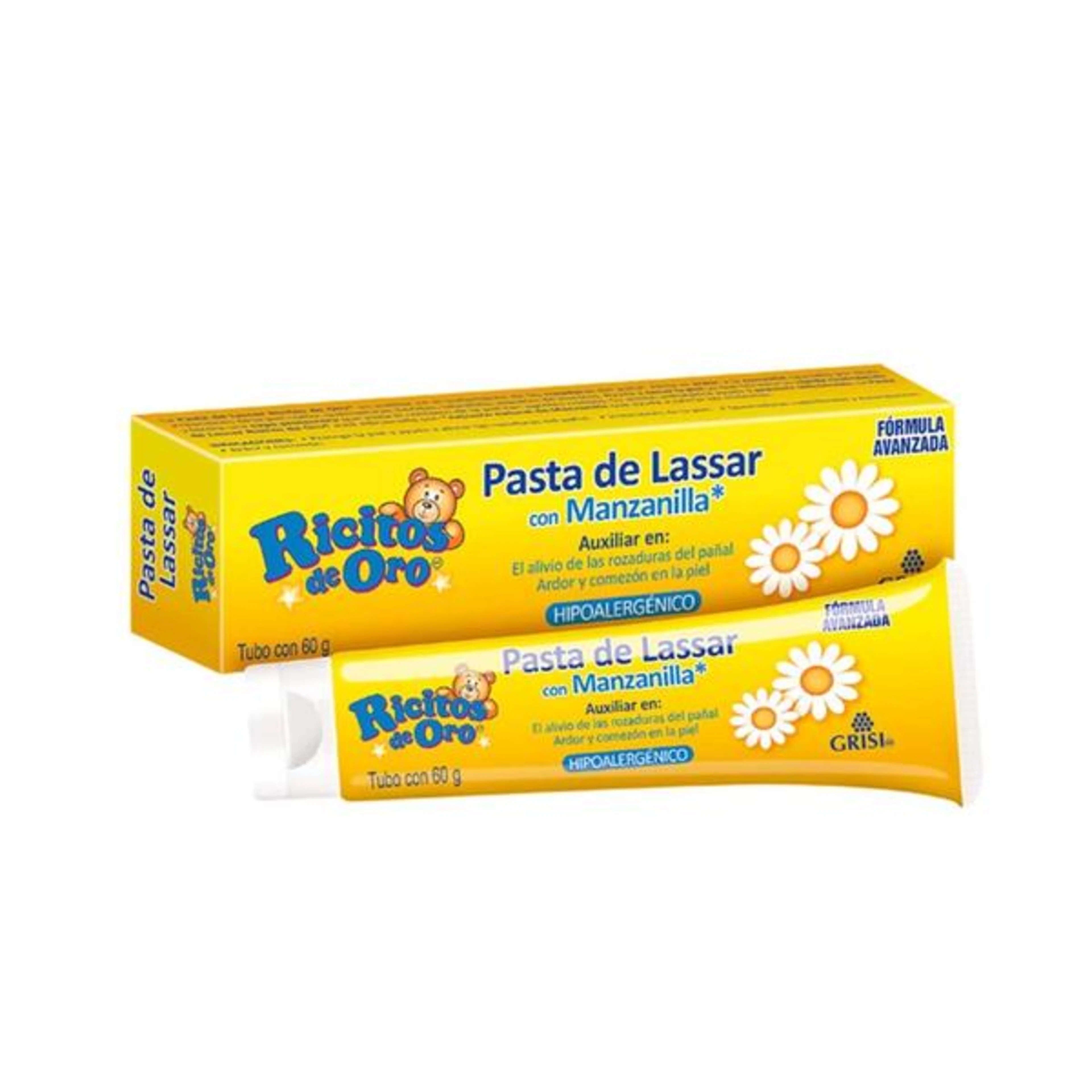 Ricitos De Oro Pasta De Lassar Con Manzanilla 60 G
