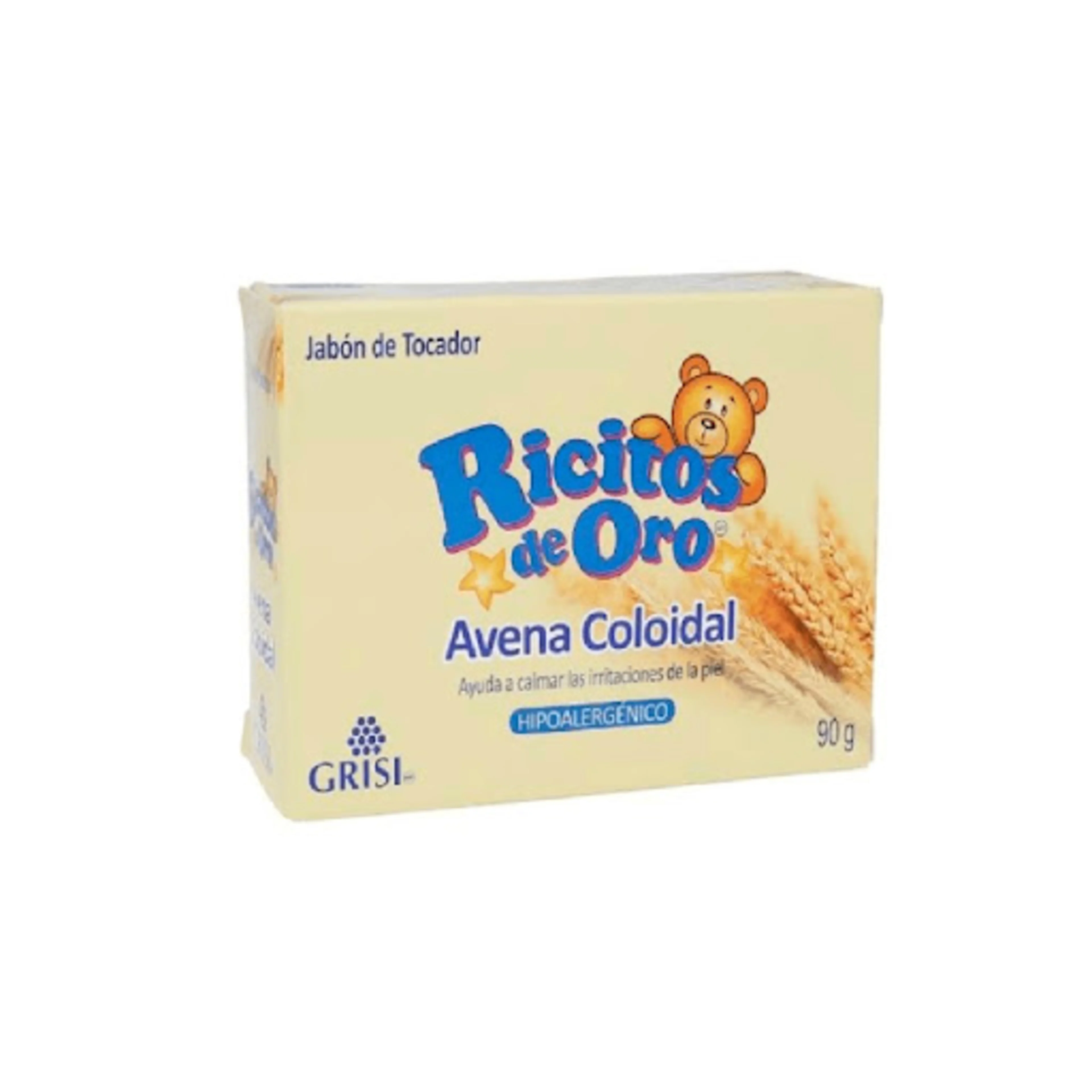 Ricitos Oro Jabón En Barra Avena Coloidal 90 G