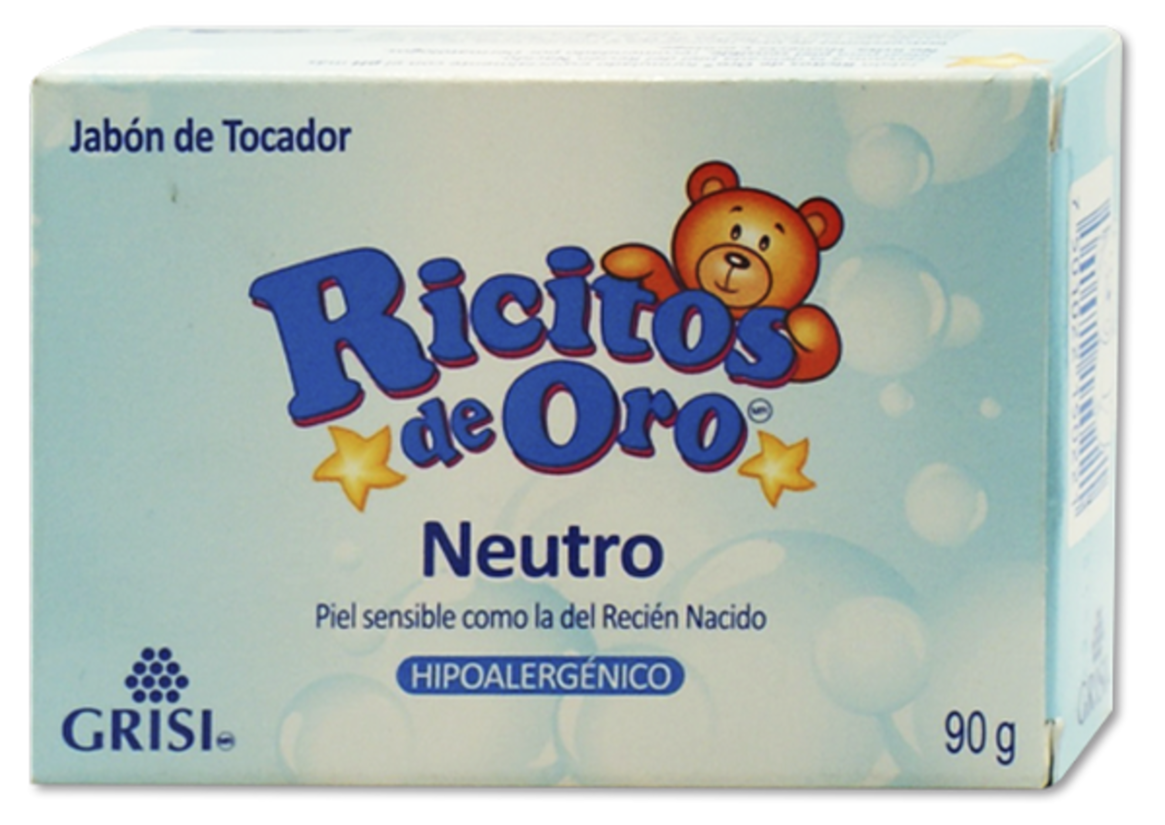 Ricitos Oro Jabón En Barra Neutro 90 G