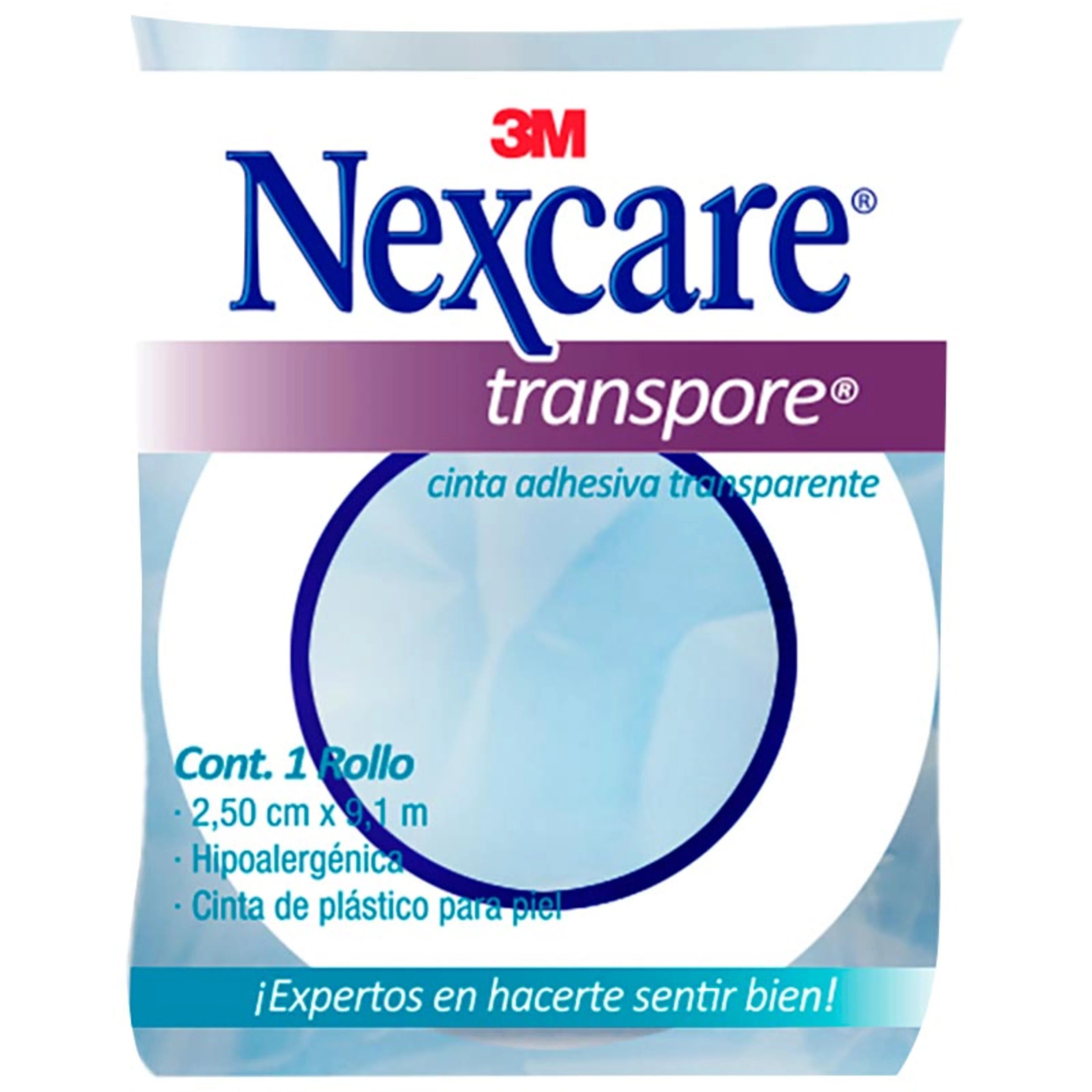 Nexcare Cinta Adhesiva Transparente 2.50 Cmx9.1 M
