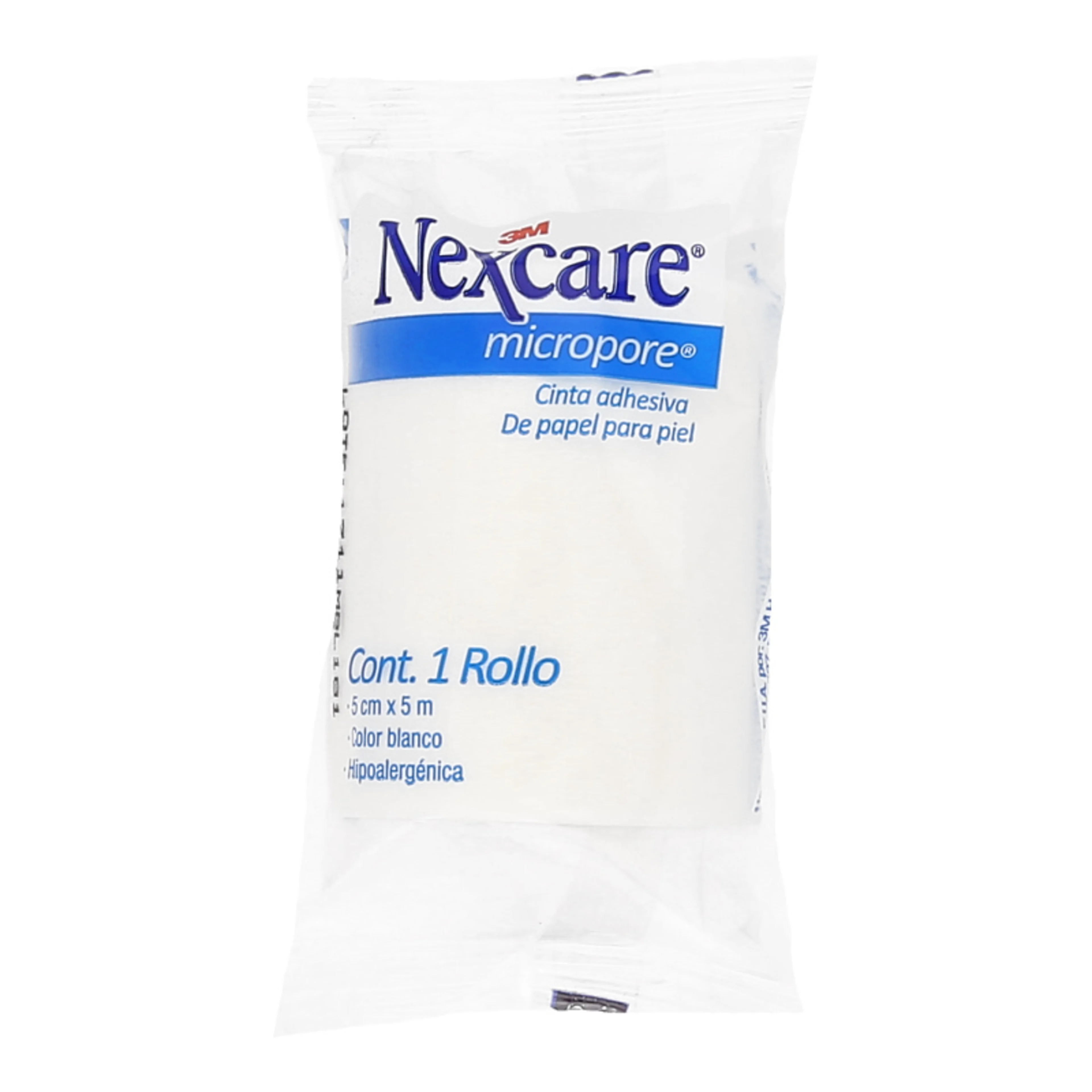 3m nexcare micropore blanco de 2 pulgadas 1 pieza bolsa