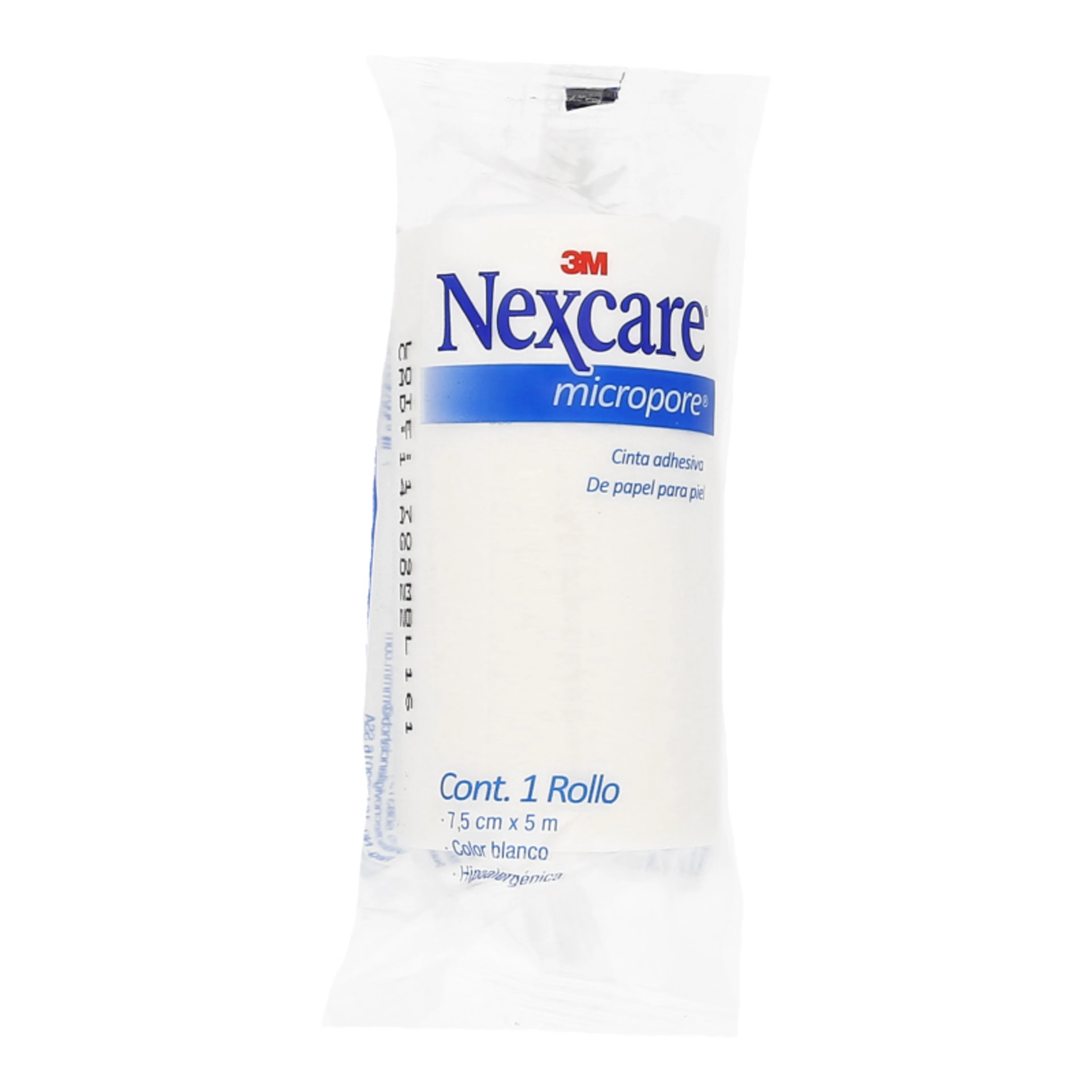 3m nexcare micropore blanco de 3 pulgadas 1 pieza bolsa