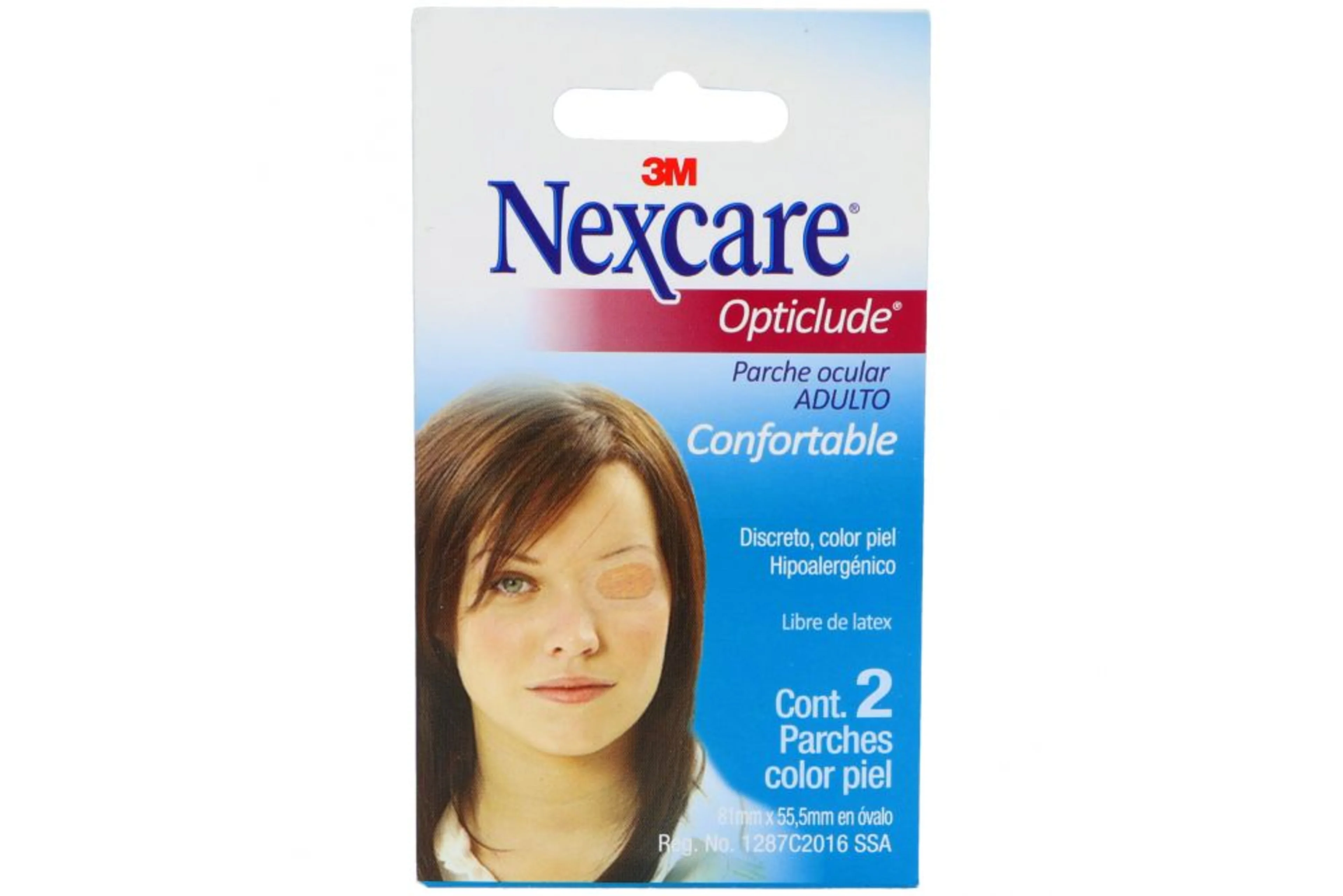 Nexcare Opticlude Parche Ocular Para Adulto 2 Piezas