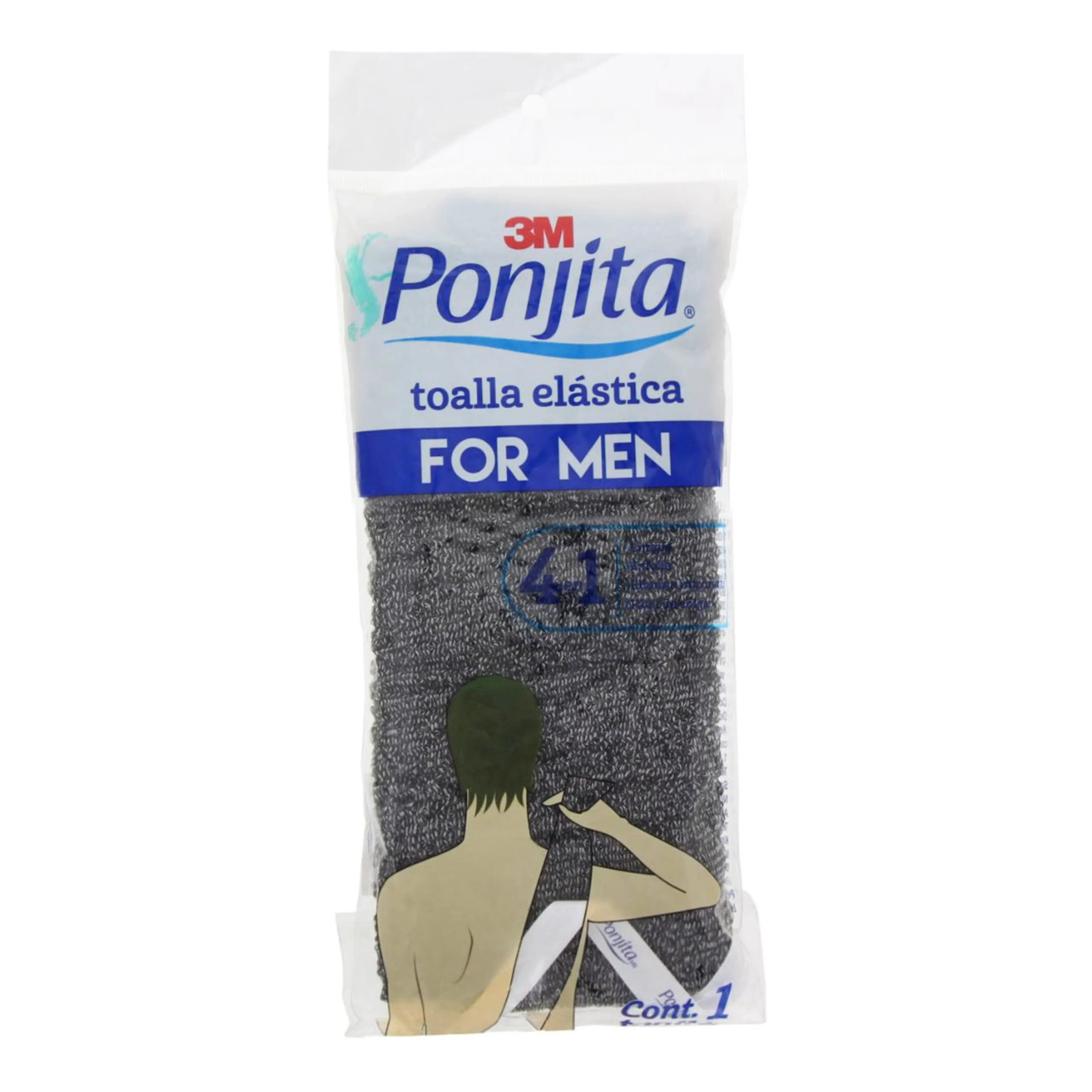 Toalla elástica 3m ponjita para hombre 1 pz.