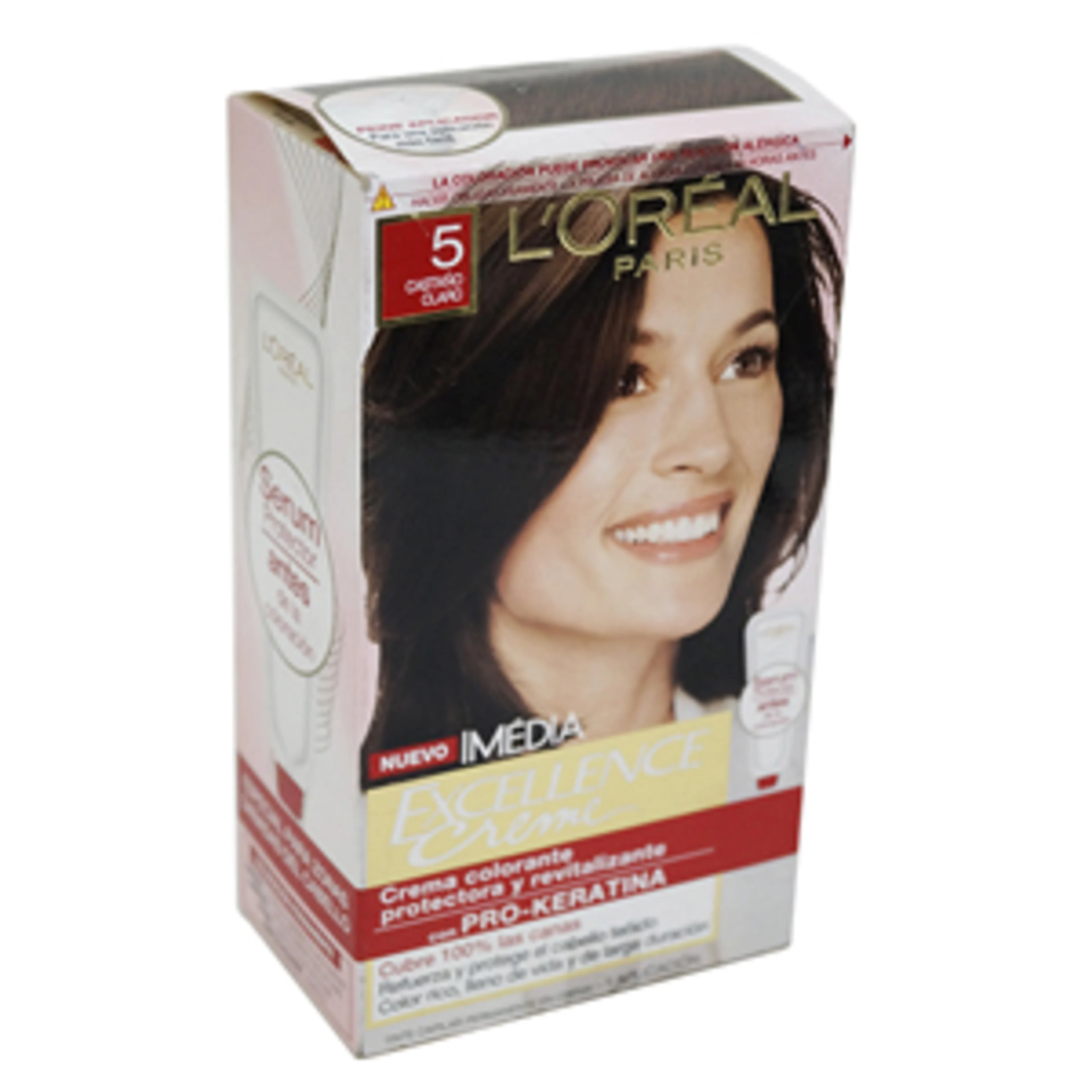 L’Oreal Imedia Excellence Tinte En Crema Tono Castaño Claro 5