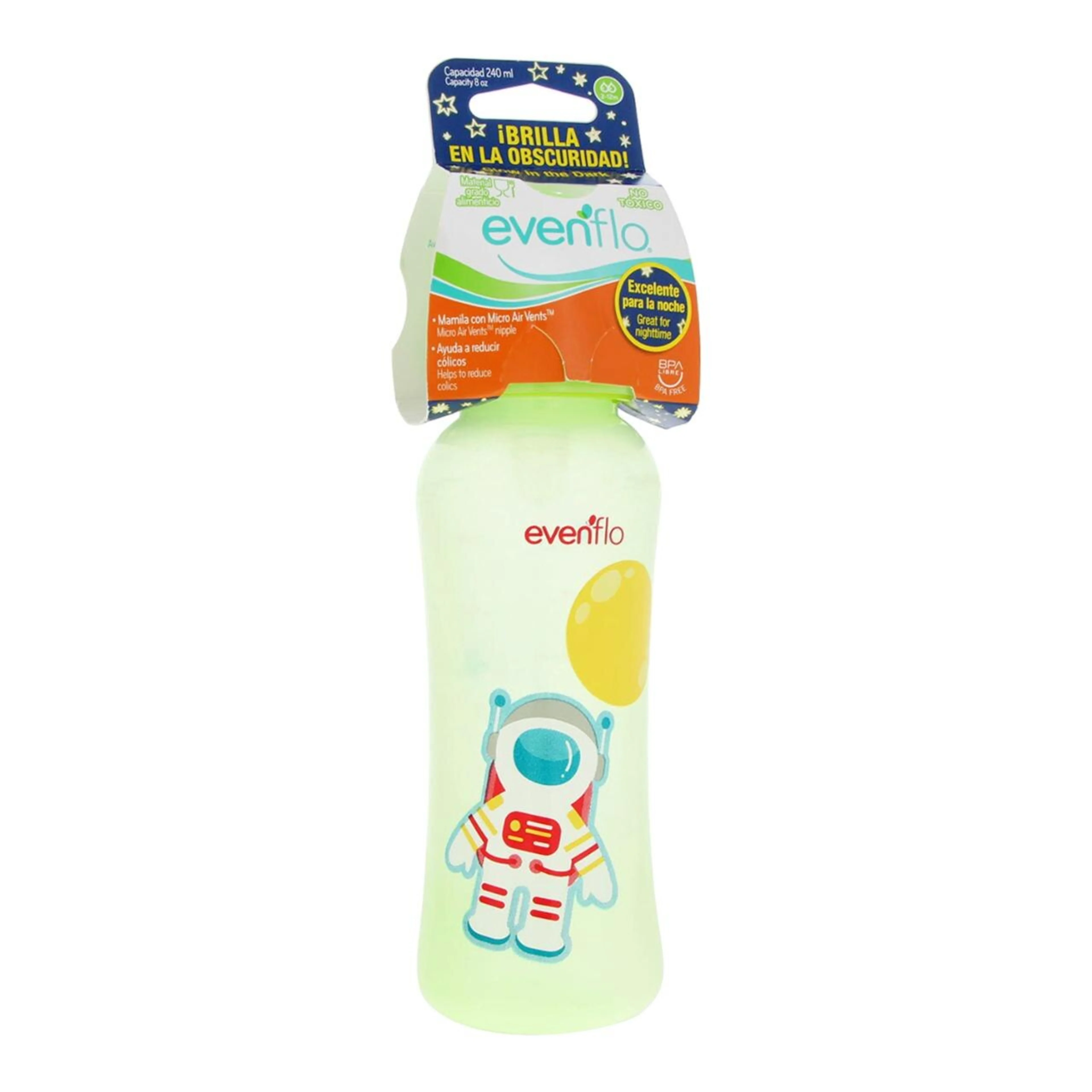 Biberón evenflo glow 1 pz.