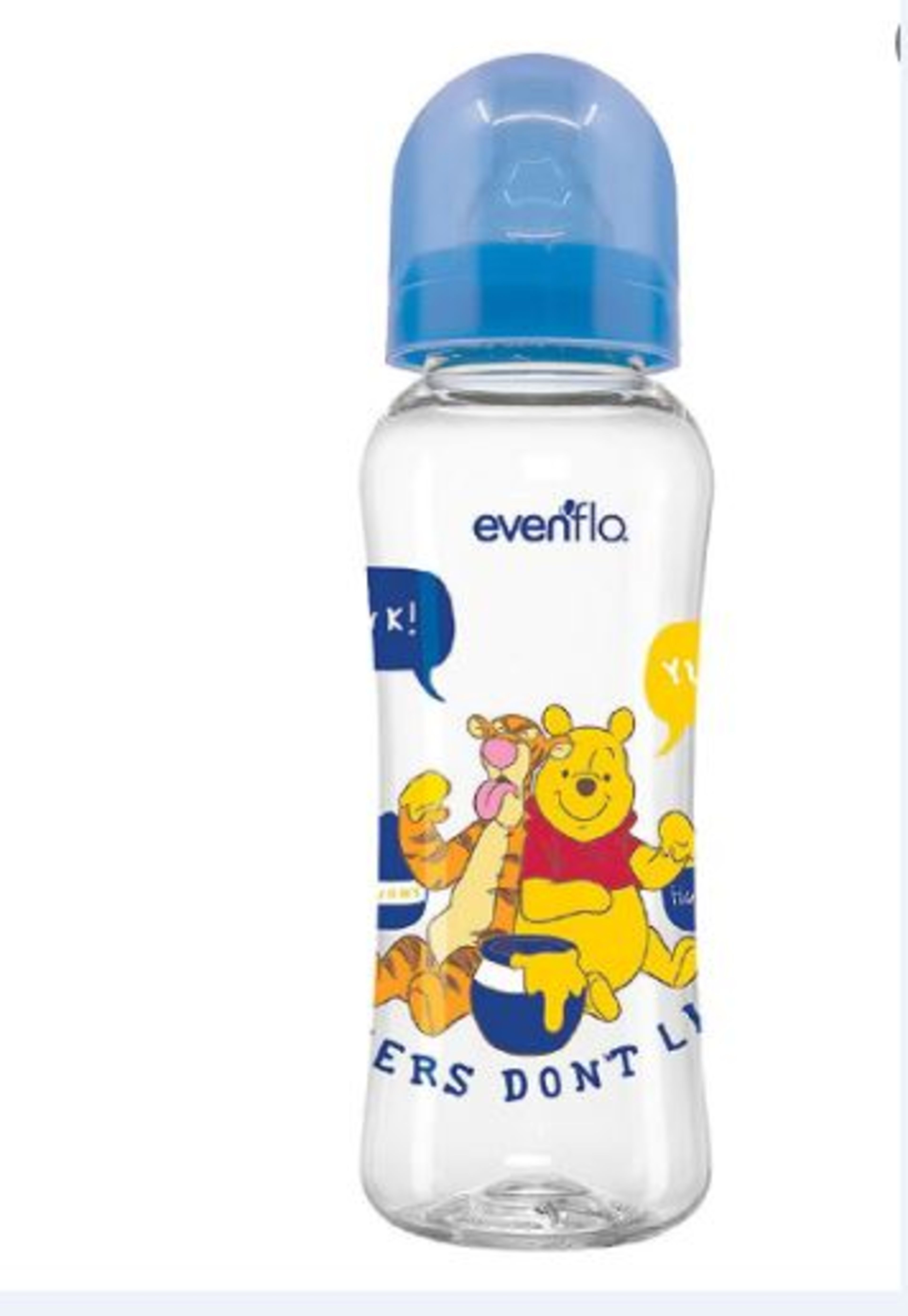 Evenflo Biberón Winnie Pooh 8 Oz Con 1 Pieza