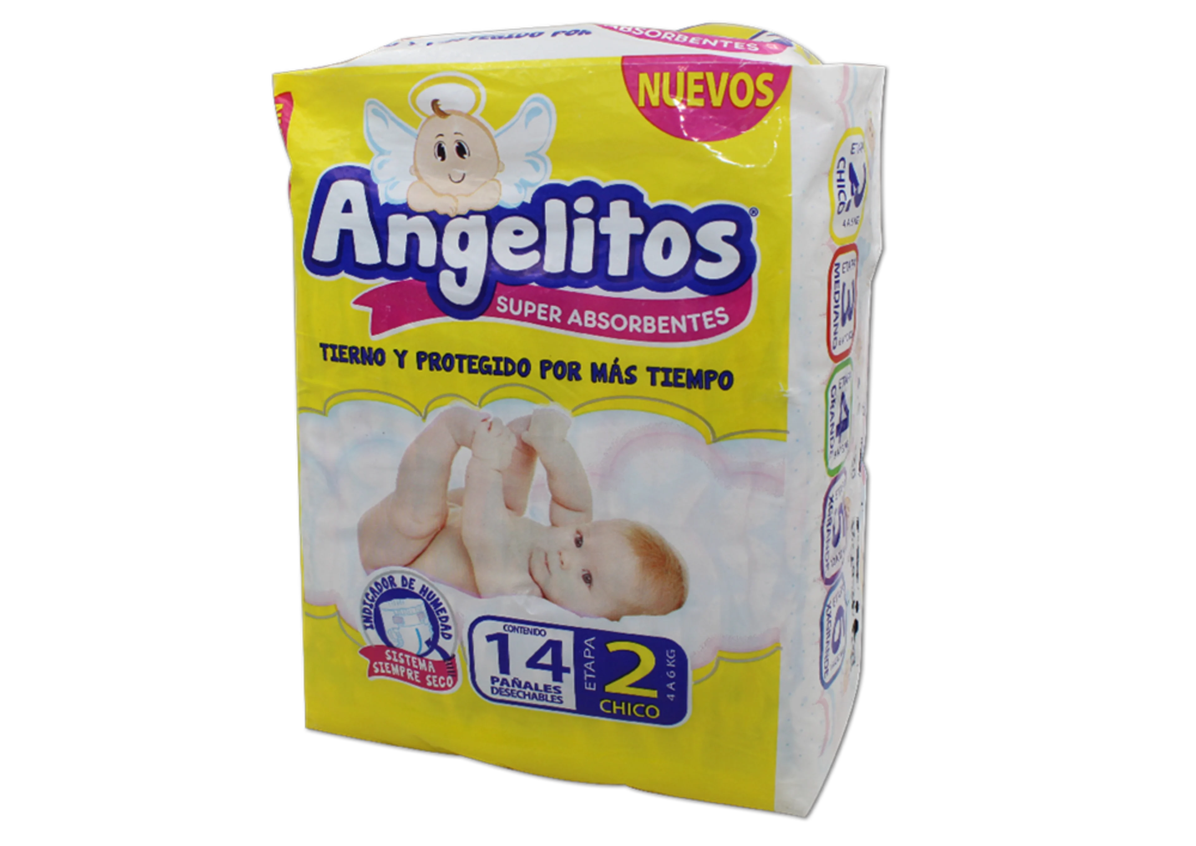 Pañal ang ch 4-6kg 1 bolsa con 14 pzas
