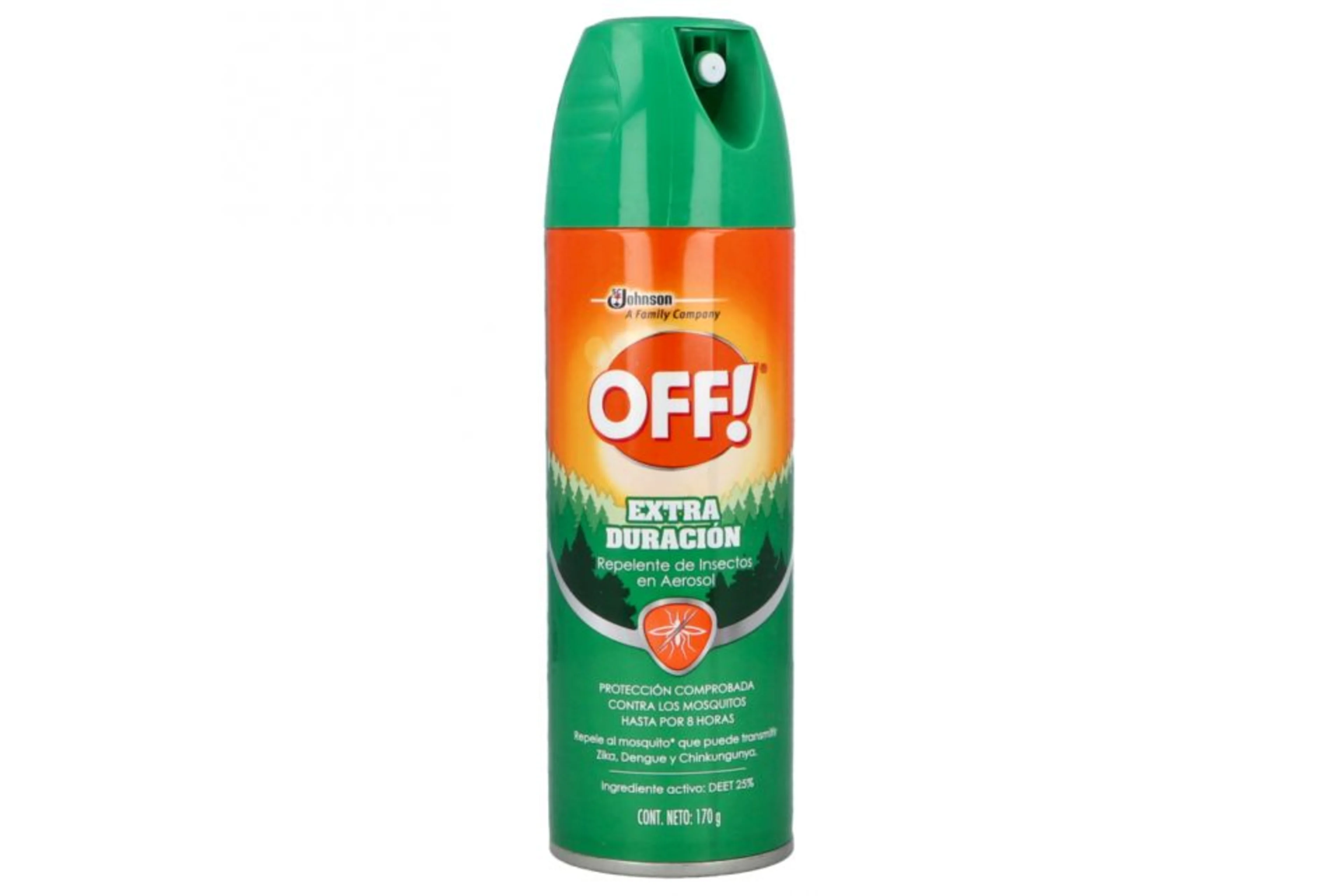 Off Extra Duración Repelente De Insectos En Aerosol 170 G