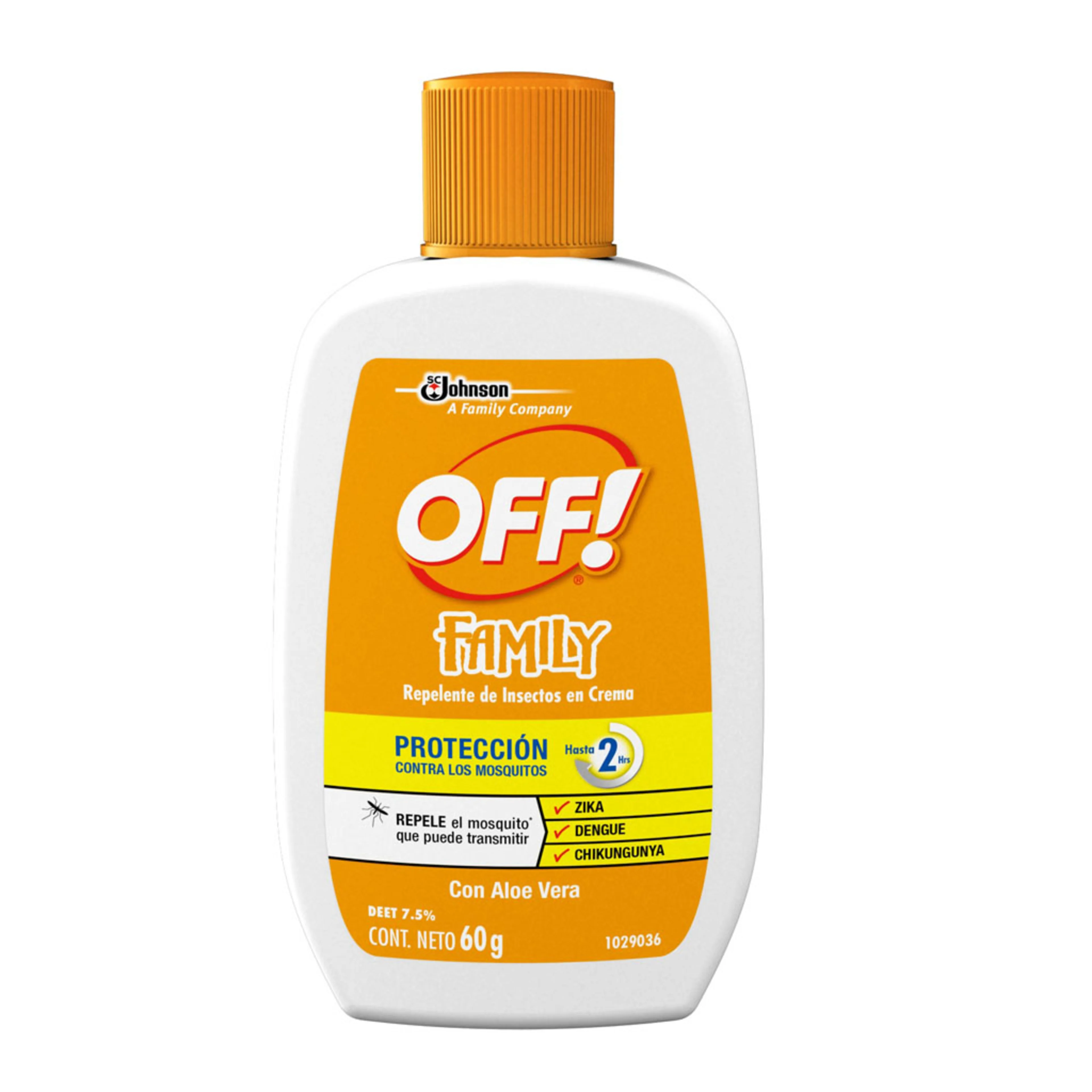 Off Family Repelente De Insectos En Crema 60 G
