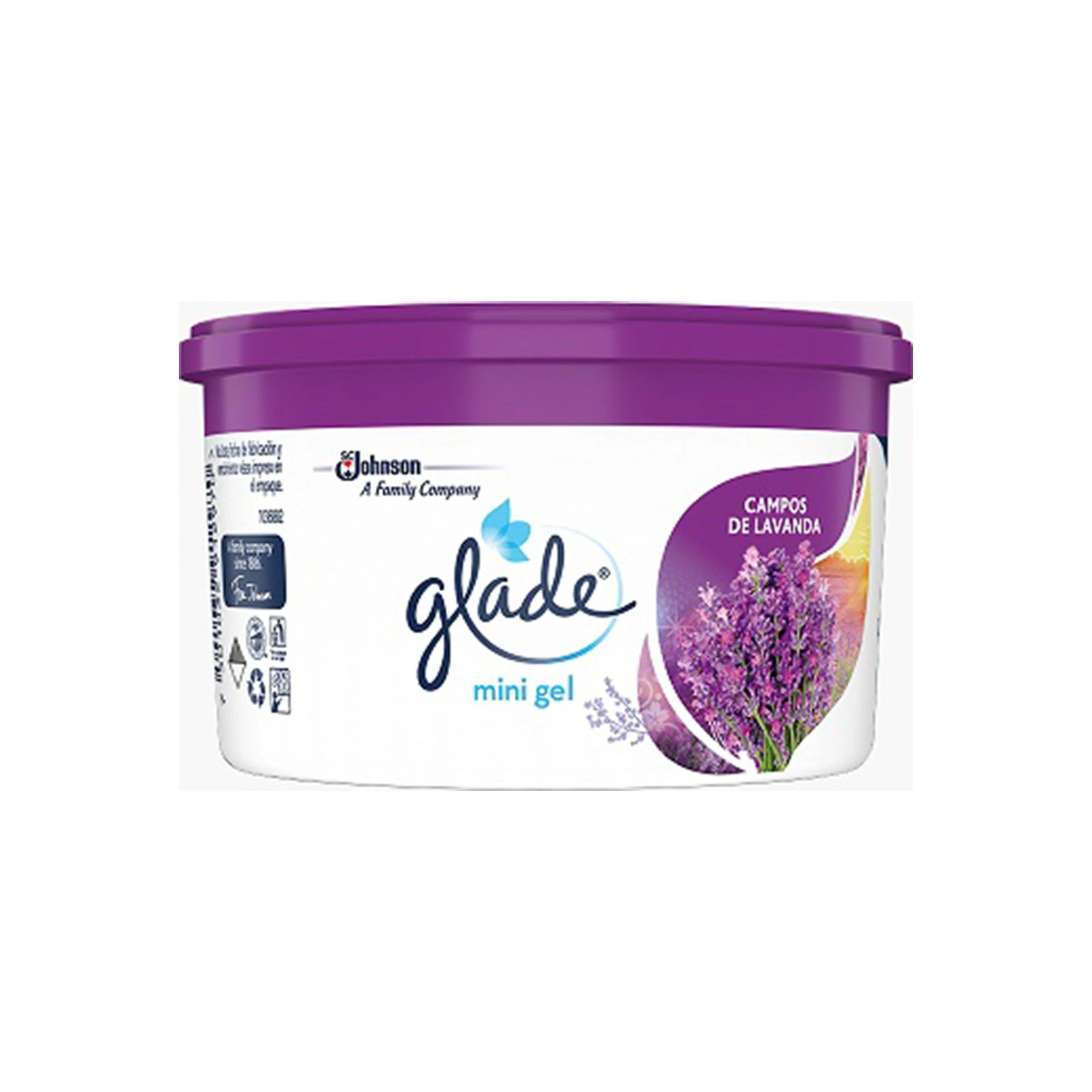 Aromatizante glade mini gel 70 gr aroma lavanda