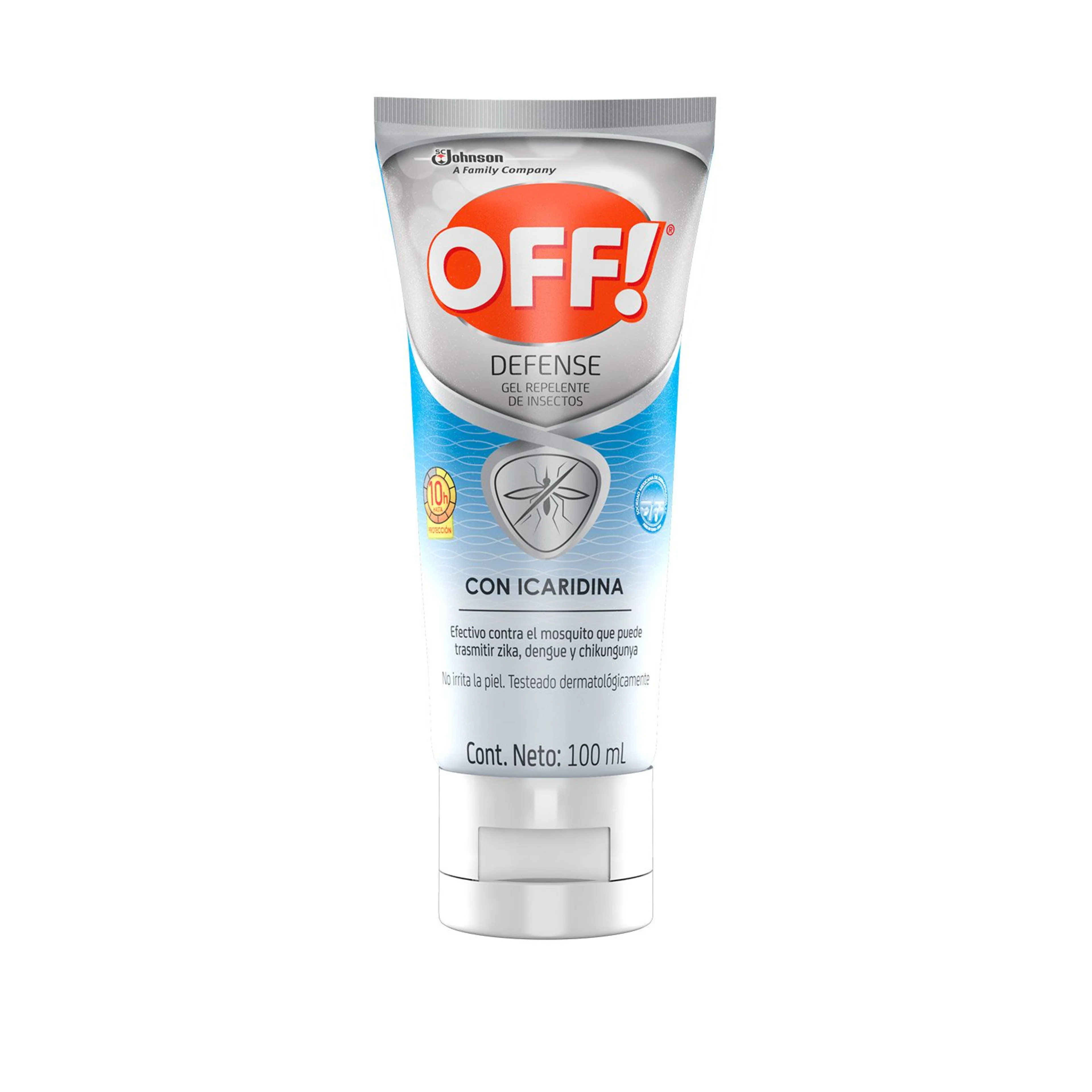 Off Defense Repelente De Insectos En Gel 100 Ml