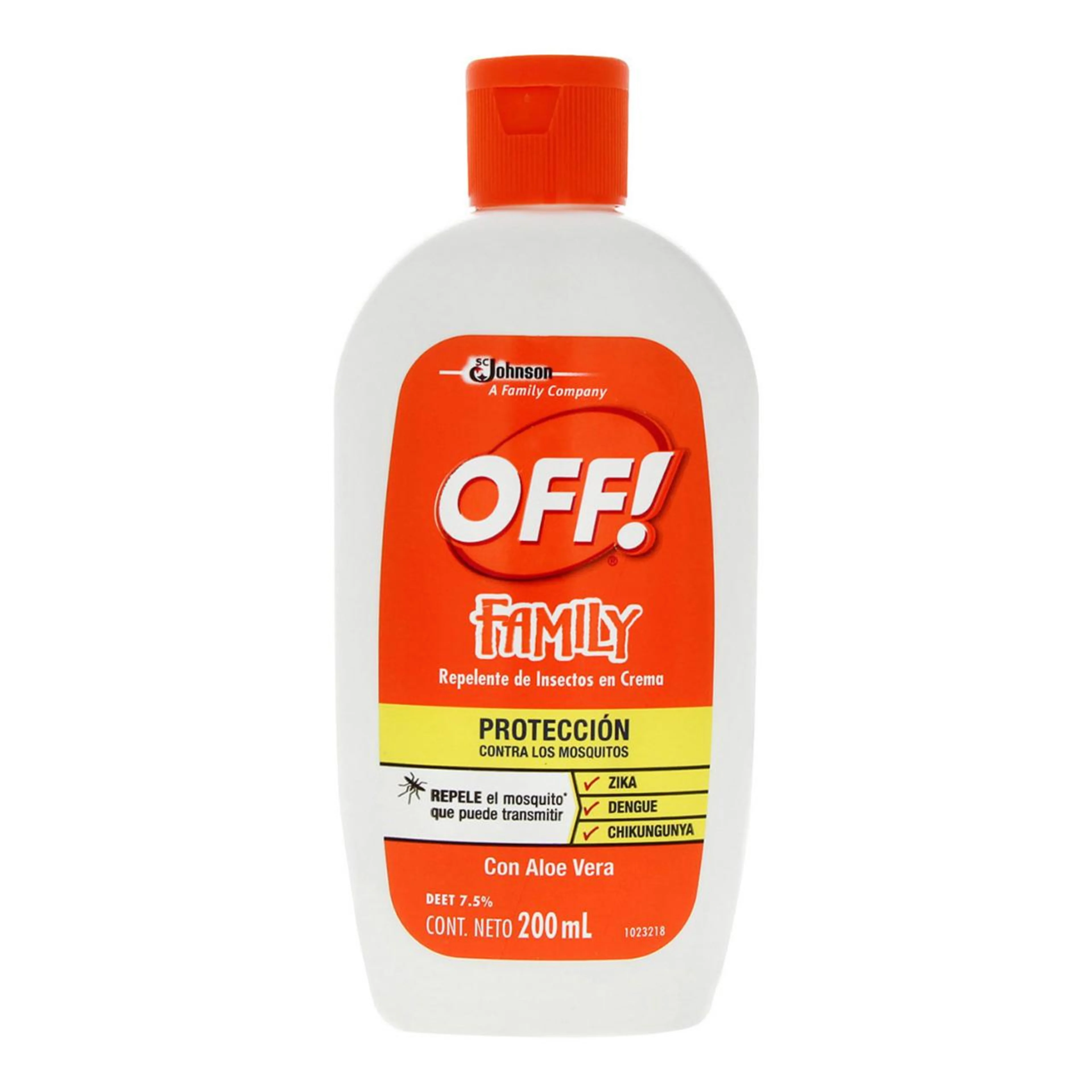 Off Family Repelente De Insectos En Crema 200 Ml