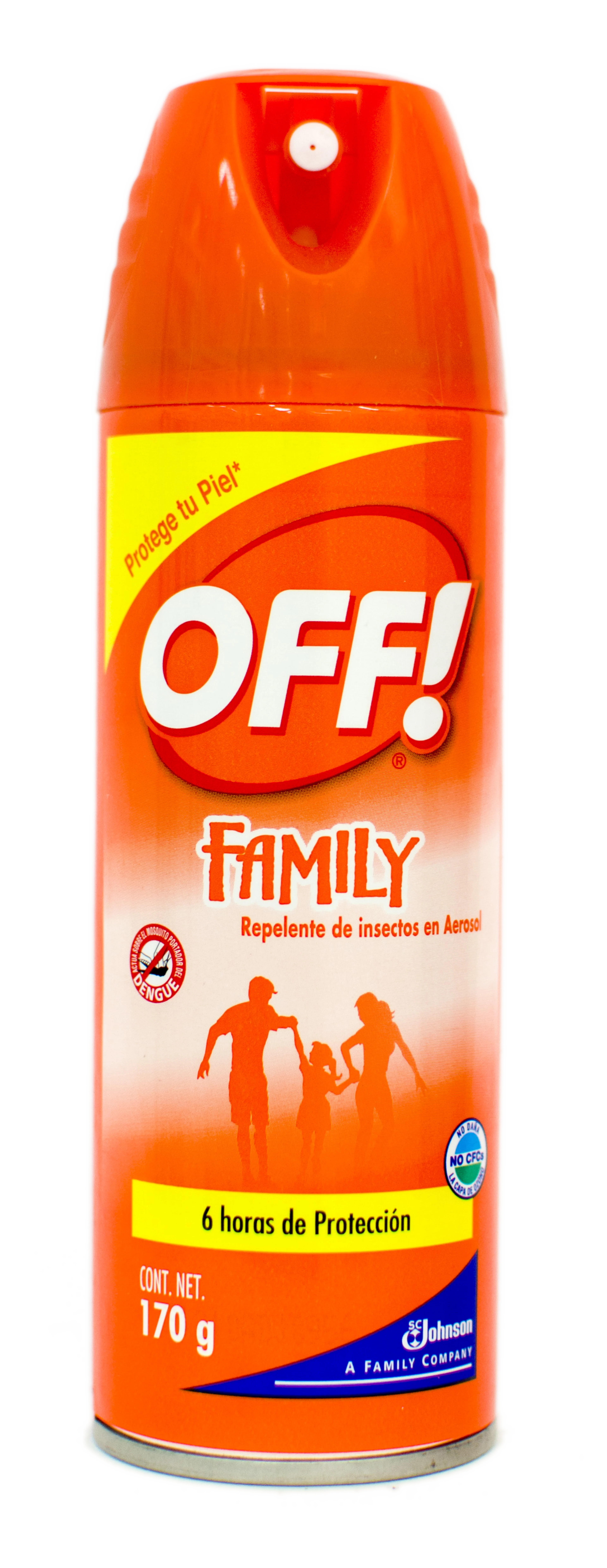 Off Family Repelente De Insectos En Aerosol 170 G