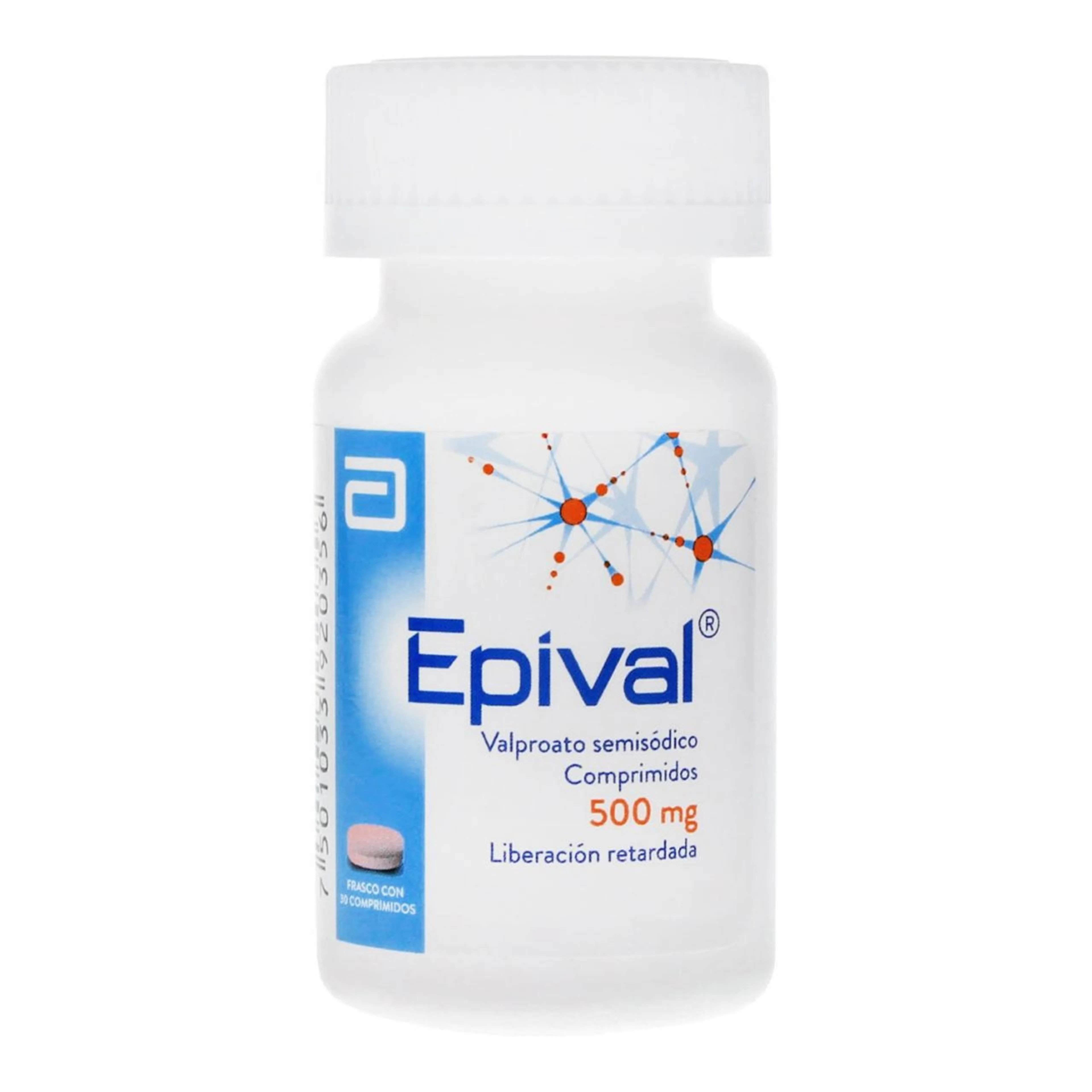 Epival 500 Mg Con 30 Comprimidos