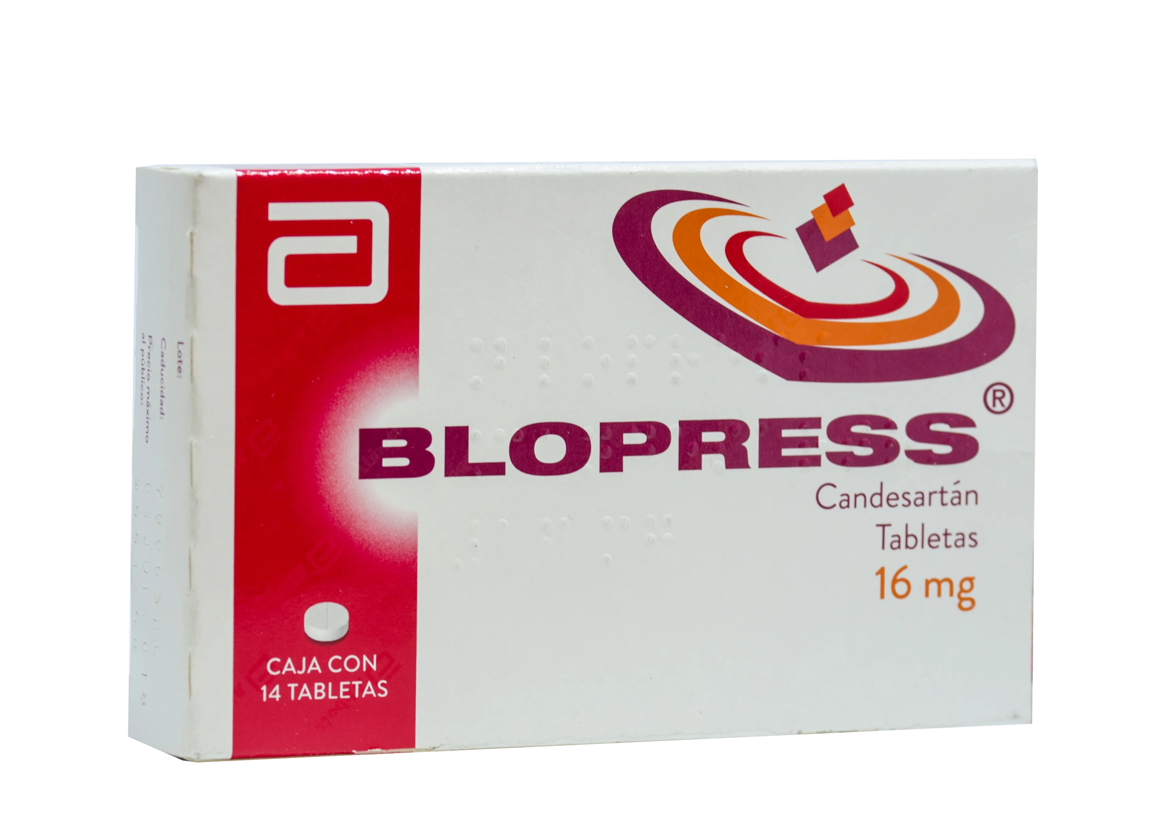 Blopress 16 Mg Con 14 Tabletas
