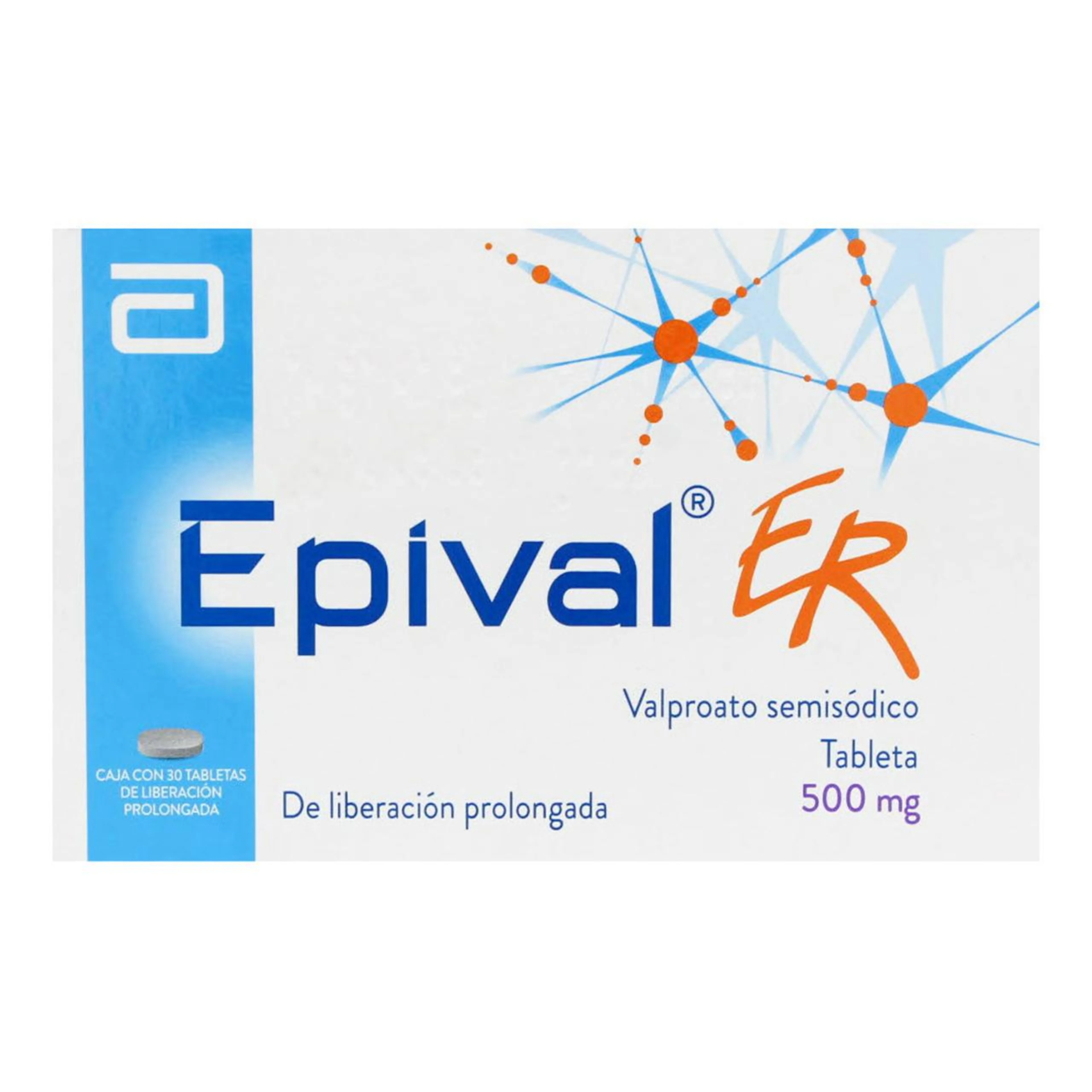 Epival Er 500 Mg Con 30 Tabletas