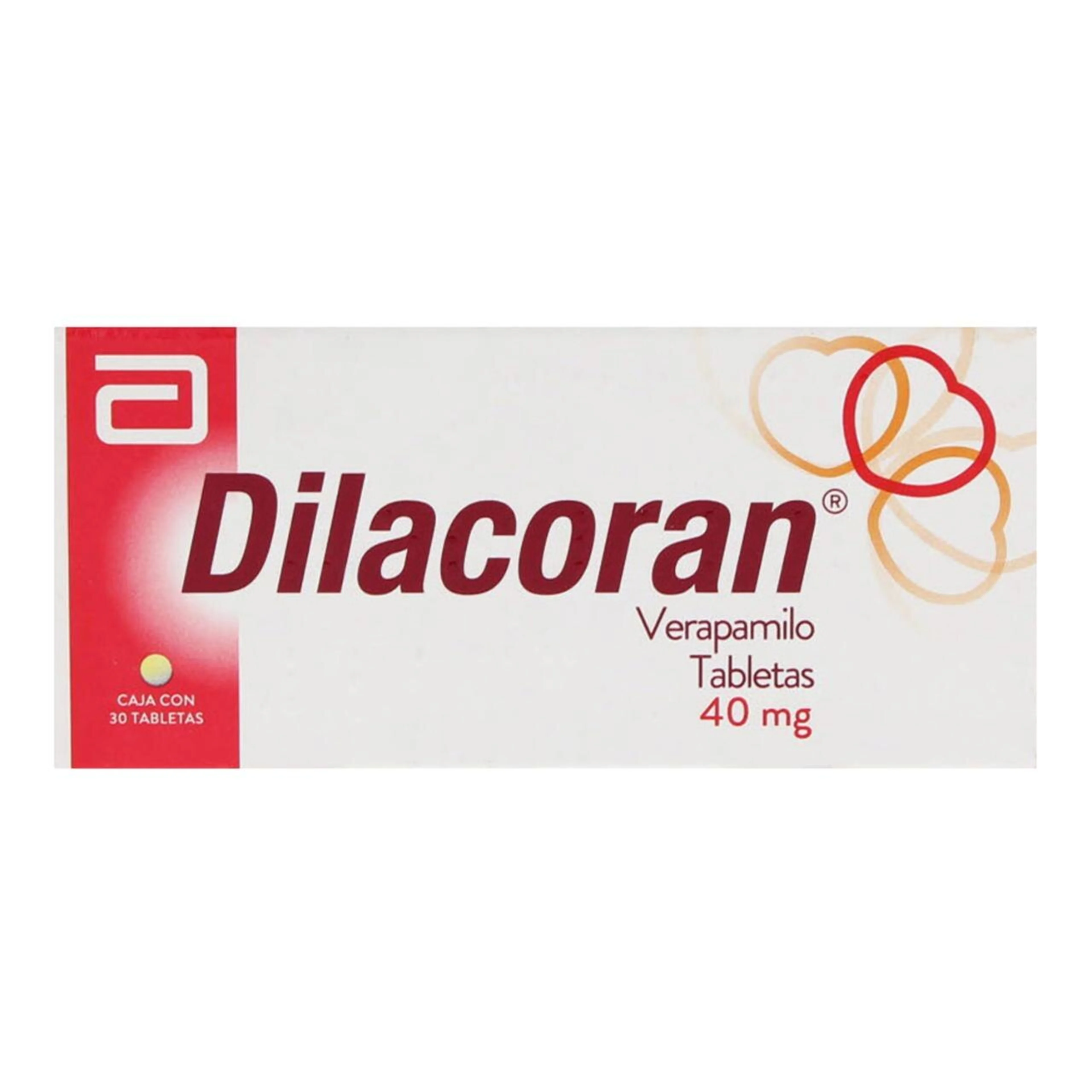 Dilacoran 40 Mg Con 30 Tabletas