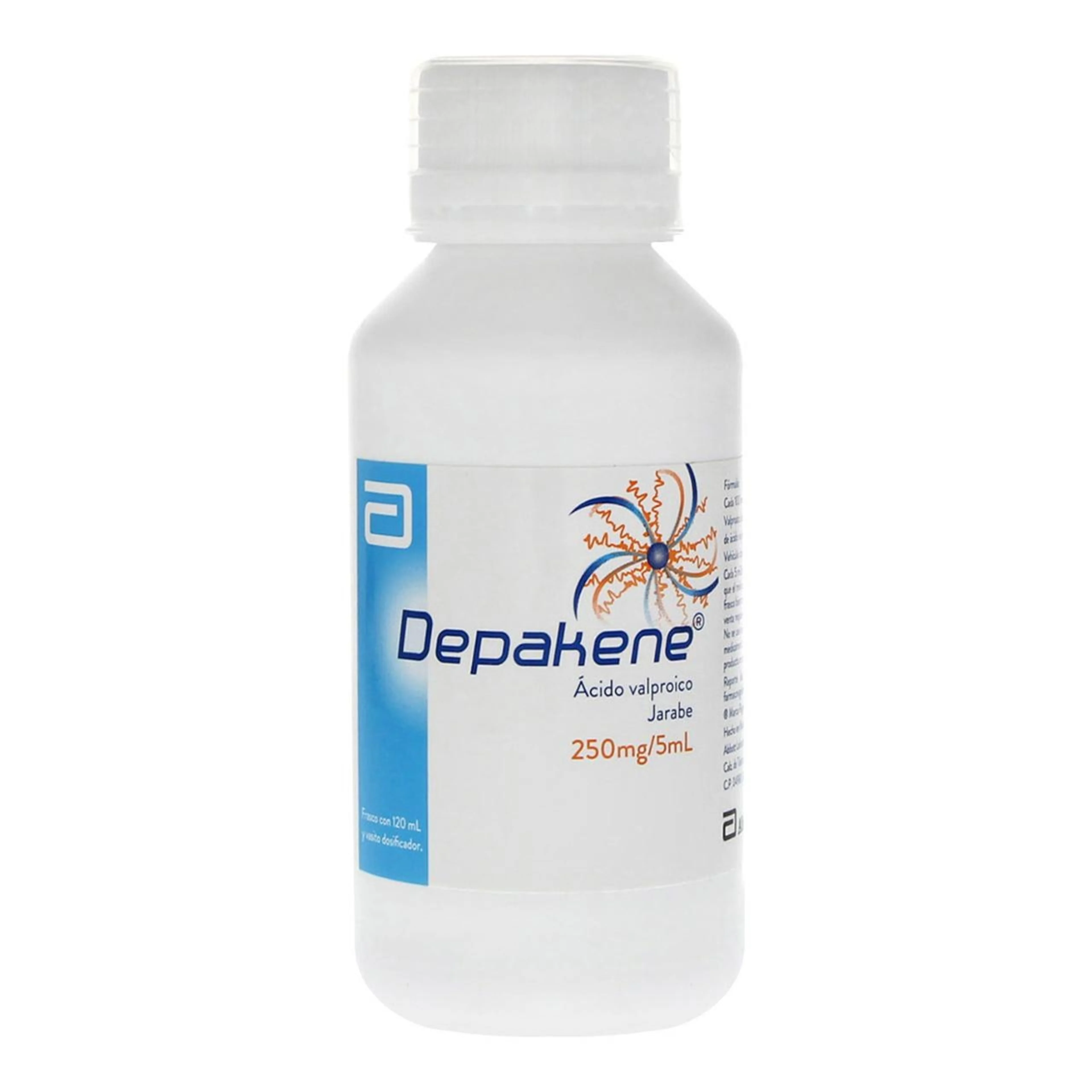 Depakene 250 Mg Con 120 Ml De Jarabe