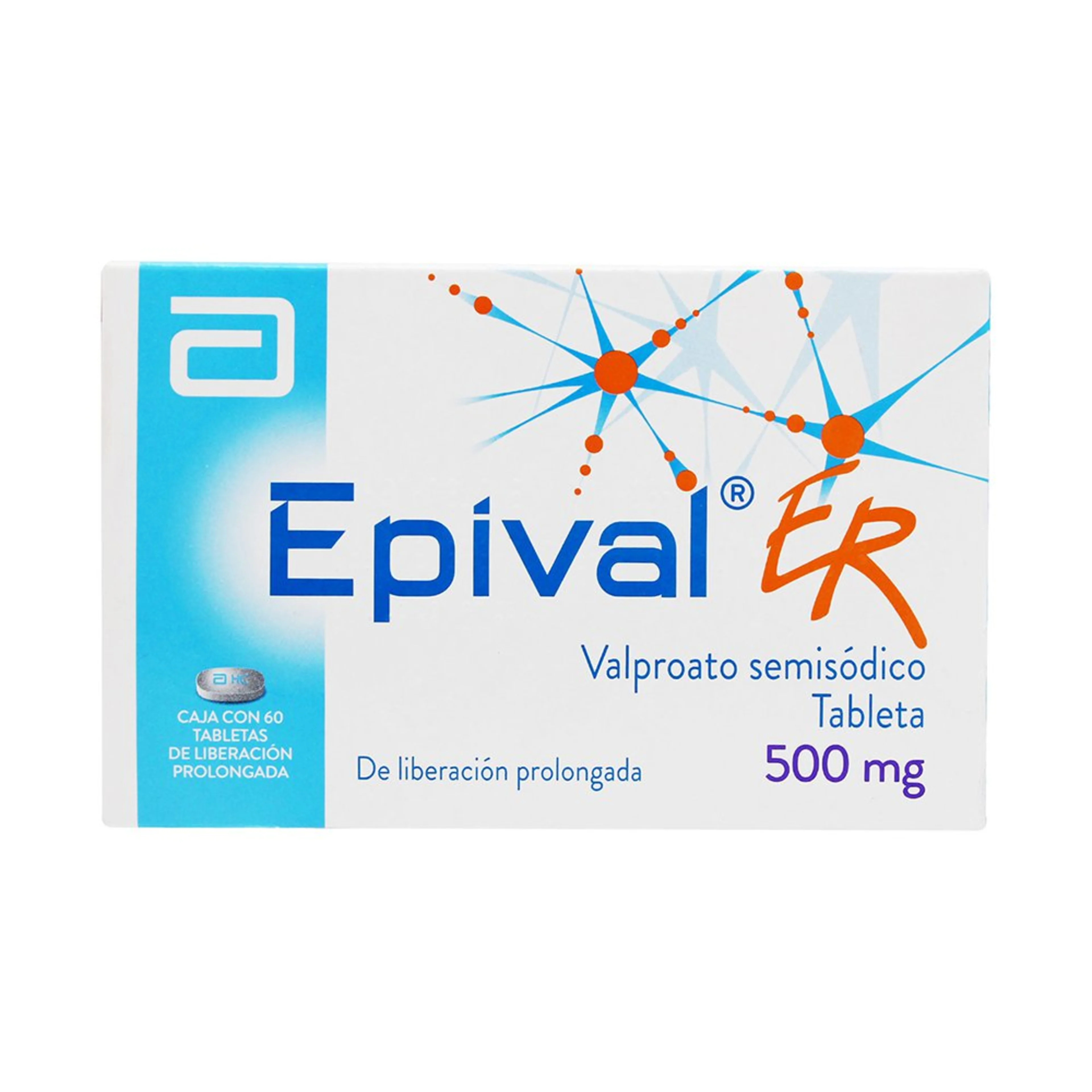 Epival Er 500 Mg Con 60 Tabletas