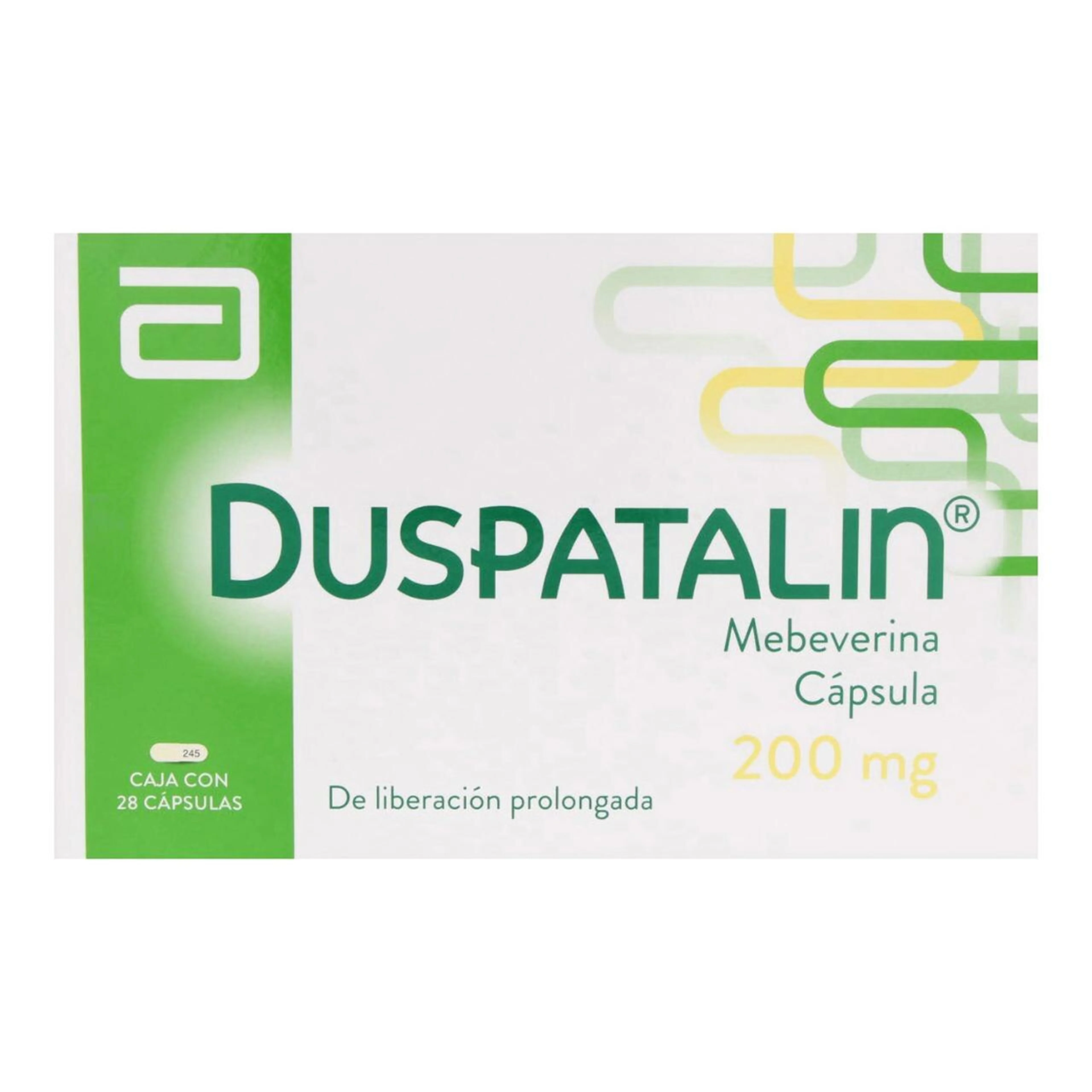 Duspatalin 200 Mg Con 28 Cápsulas De Liberación Prolongada