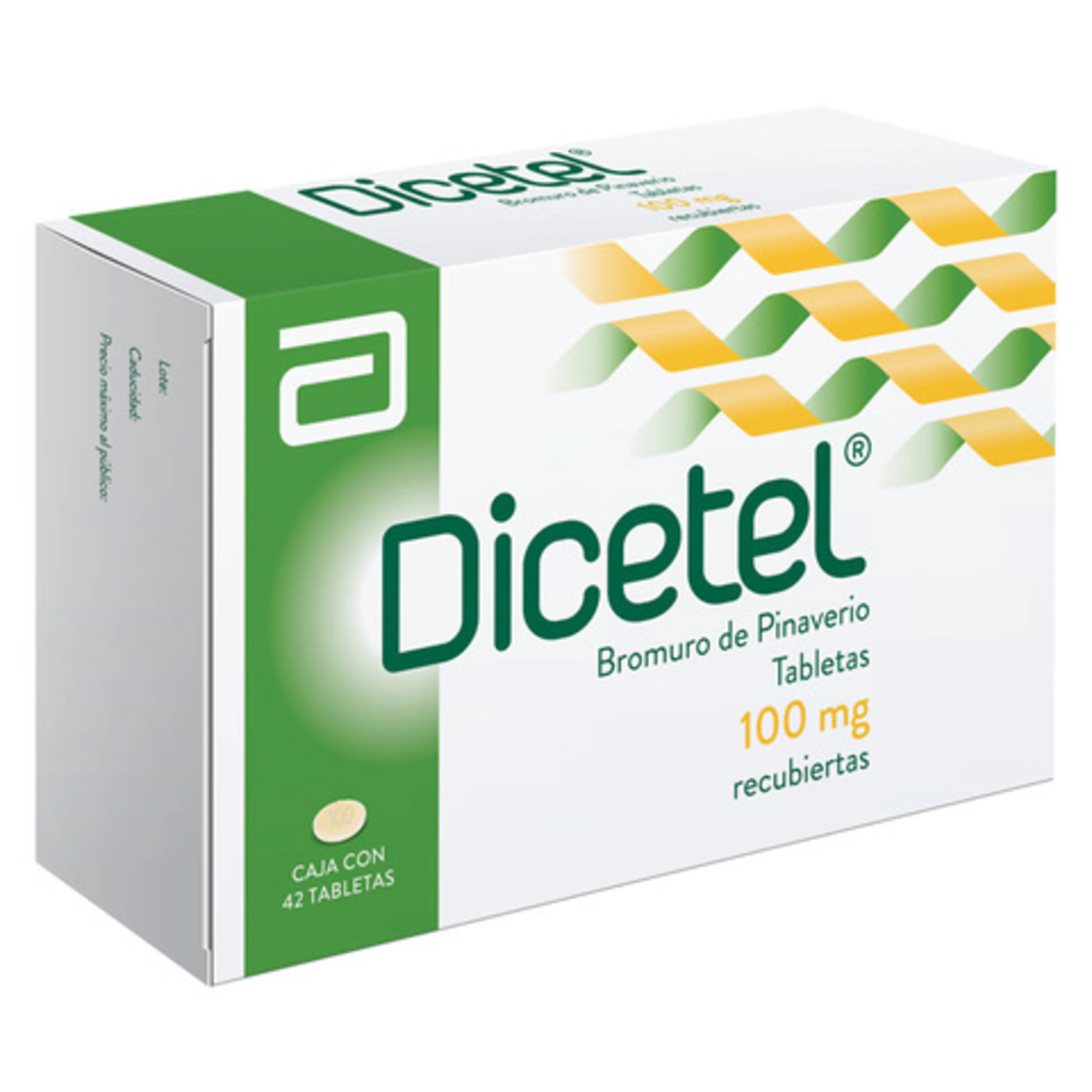 Dicetel 100 Mg Con 42 Tabletas