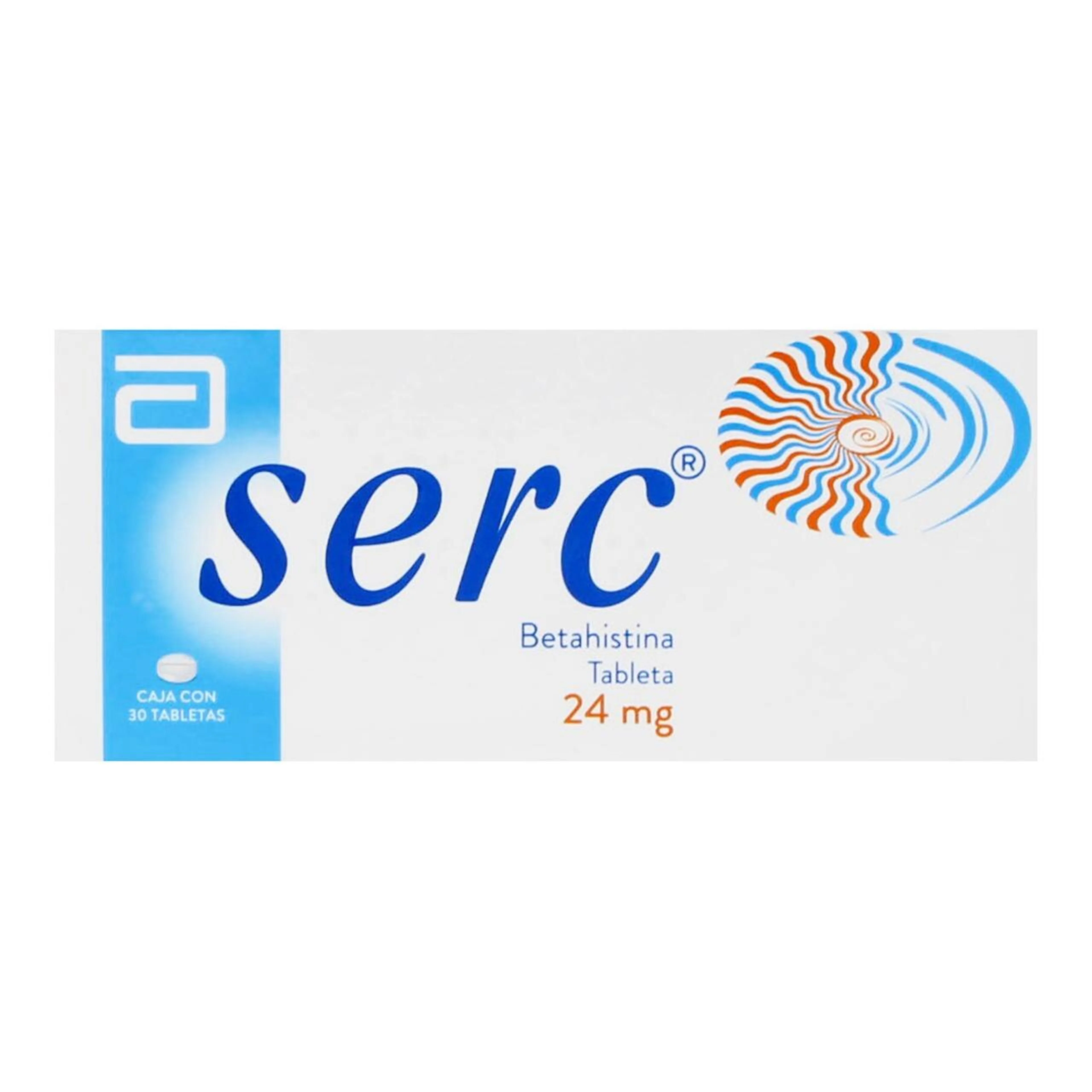 Serc 24 Mg Con 30 Tabletas