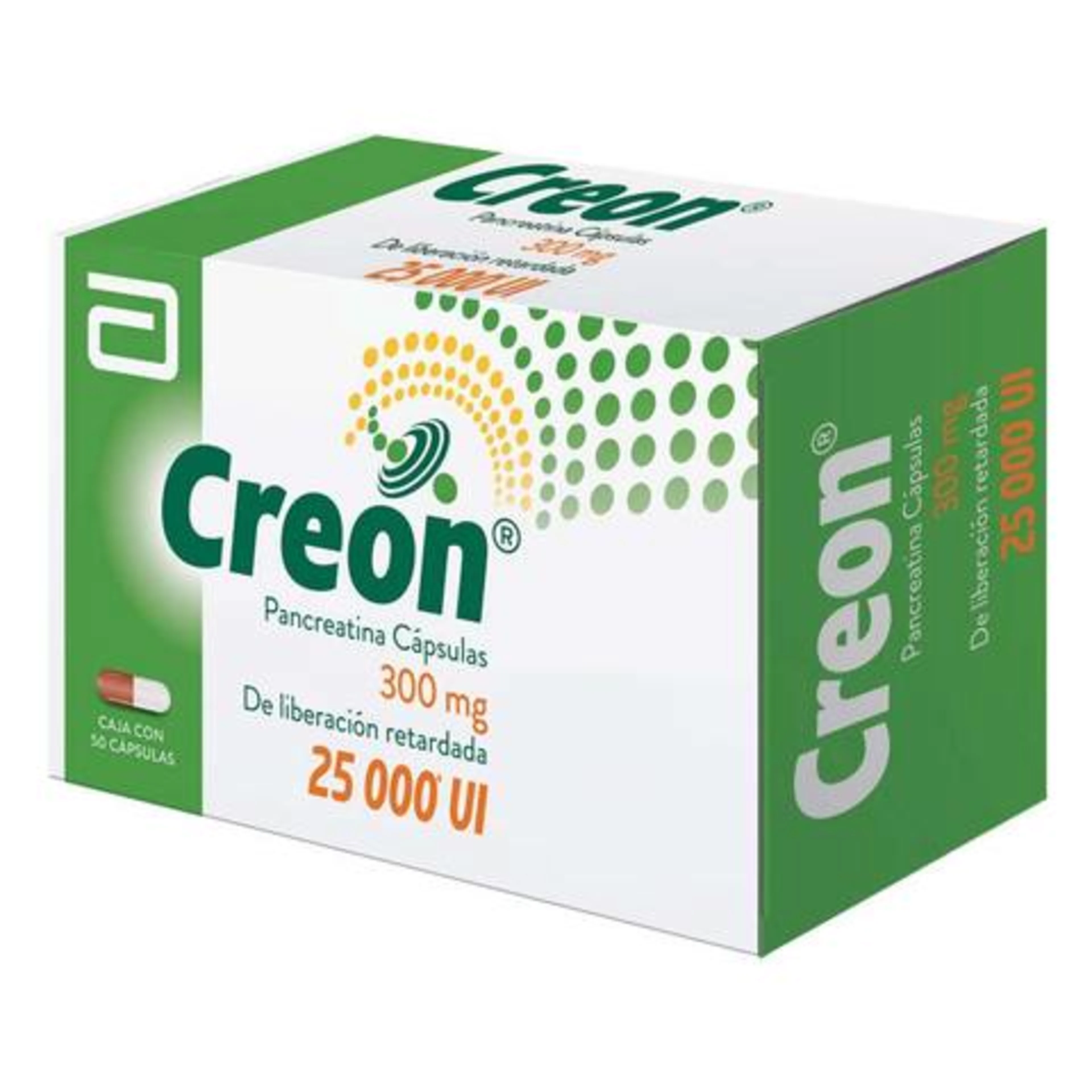 Creon 300 Mg Con 50 Cápsulas