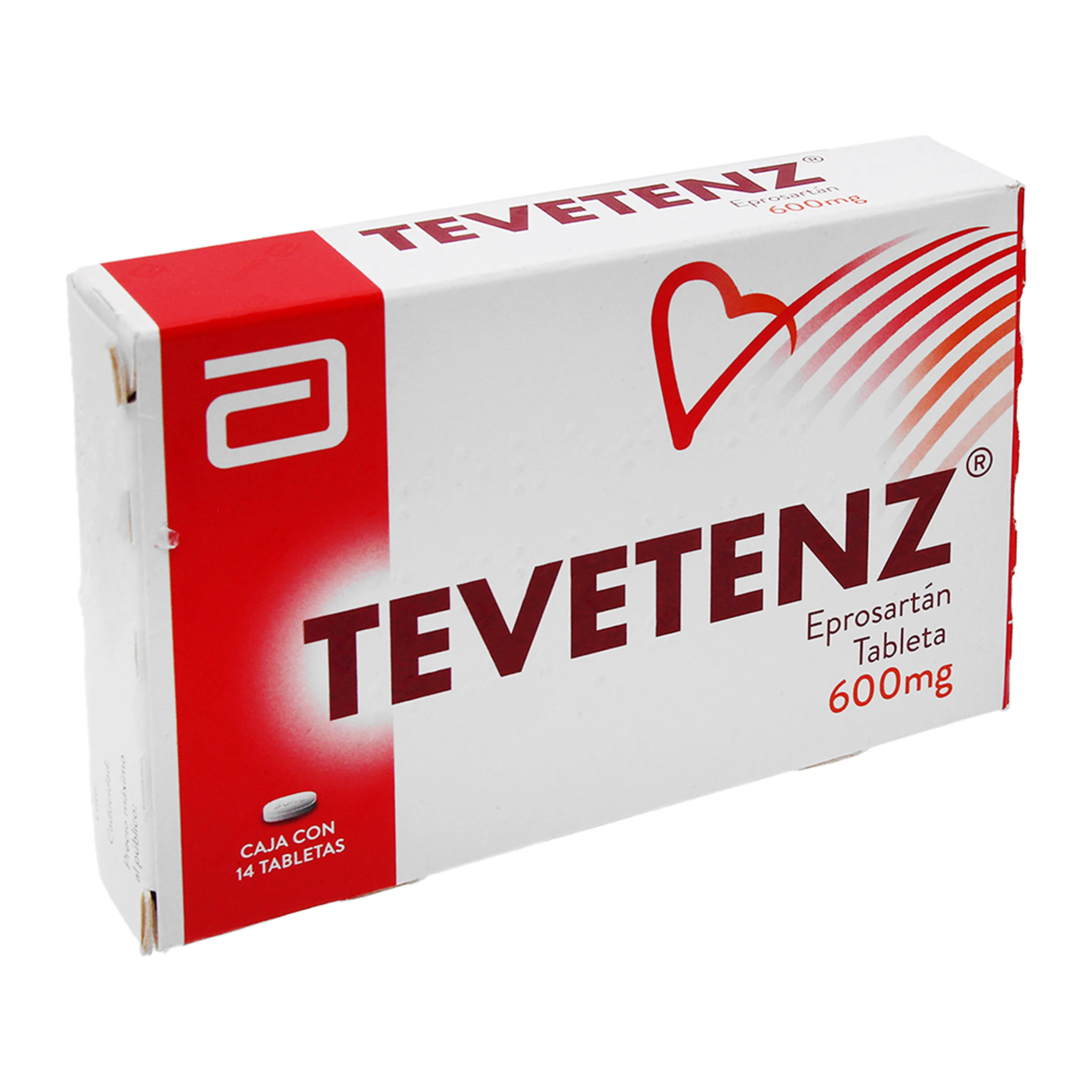 Tevetenz 600 Mg Con 14 Tabletas
