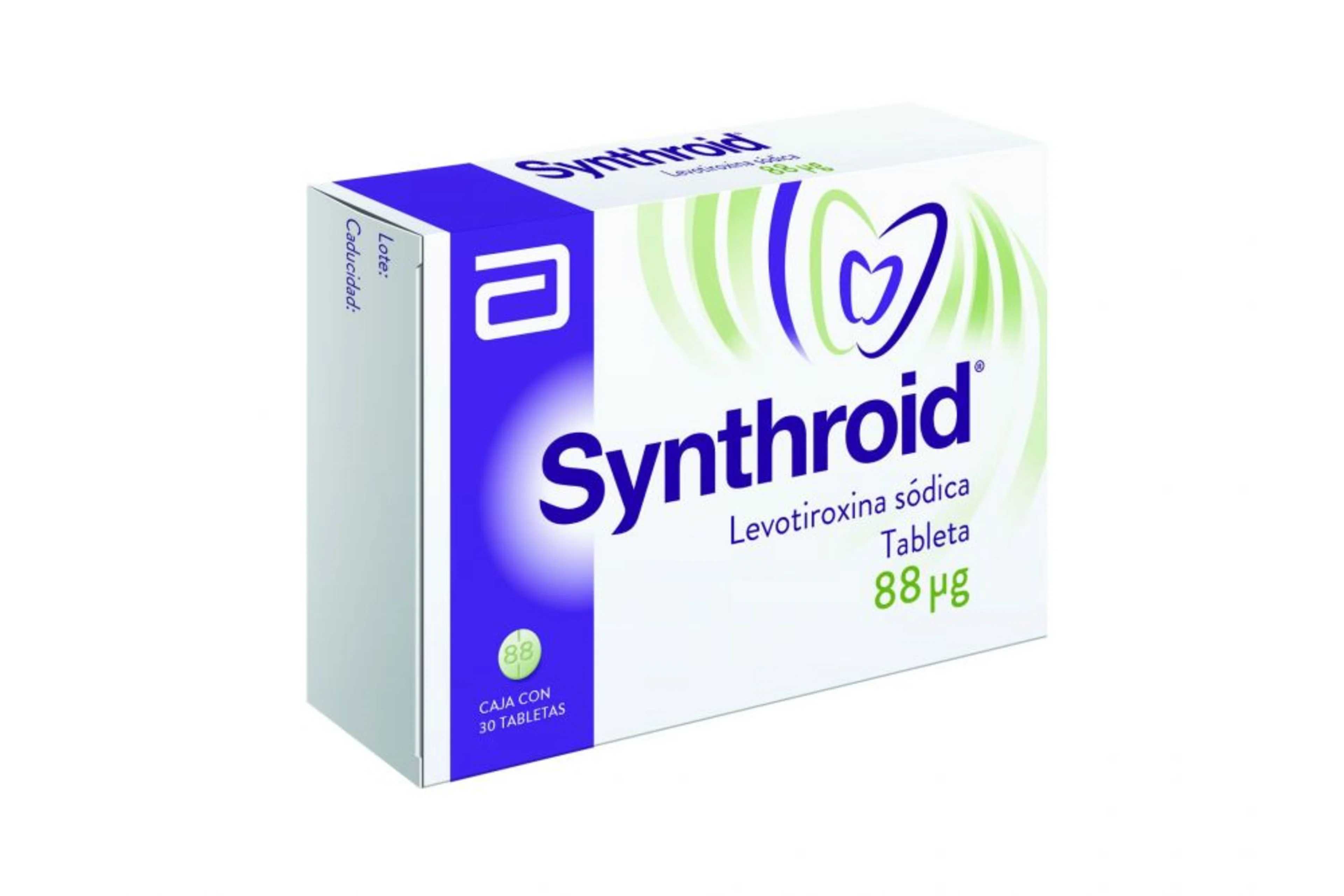 Synthroid 88 Mcg Con 30 Tabletas