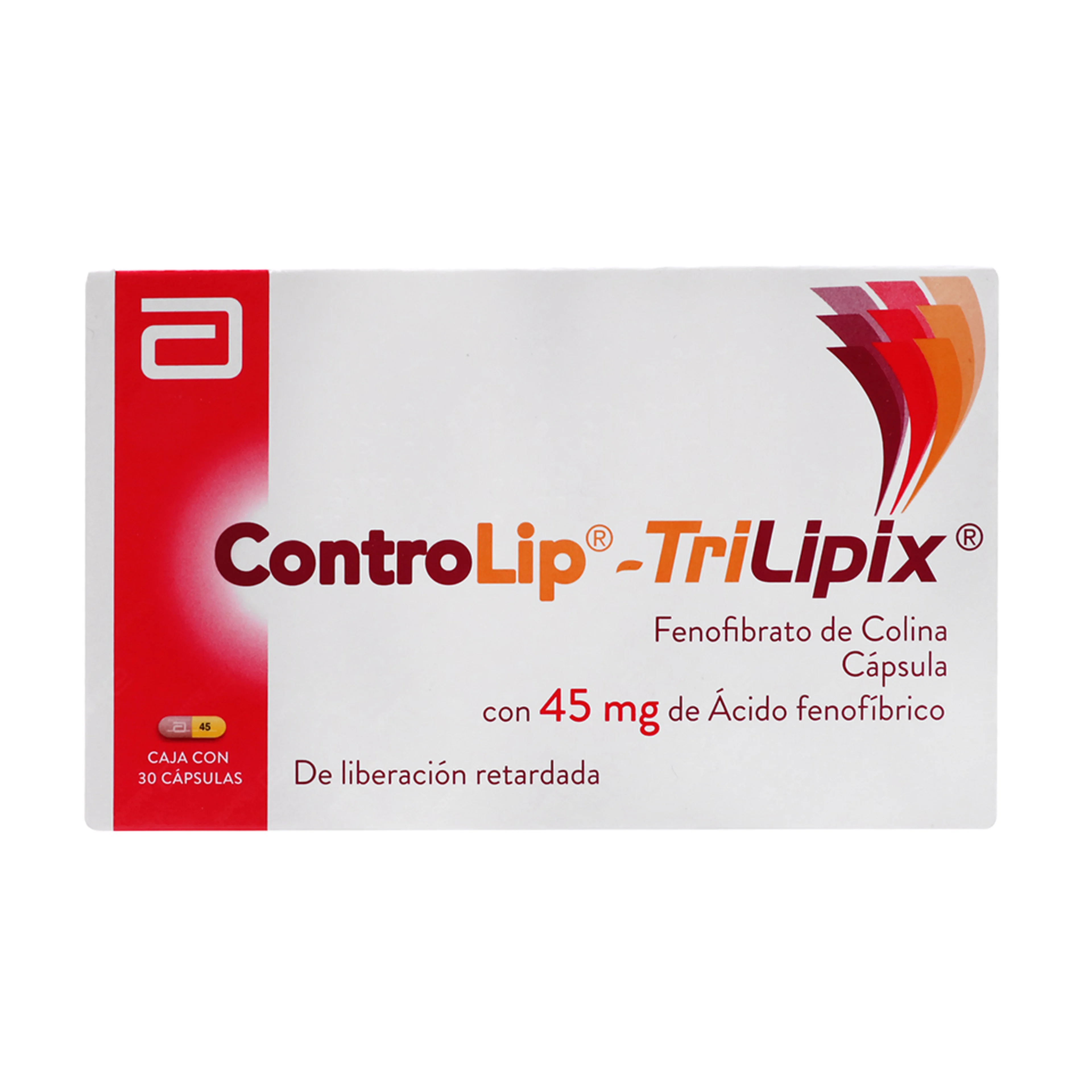 Controlip Trilipix 45 Mg Con 30 Cápsulas
