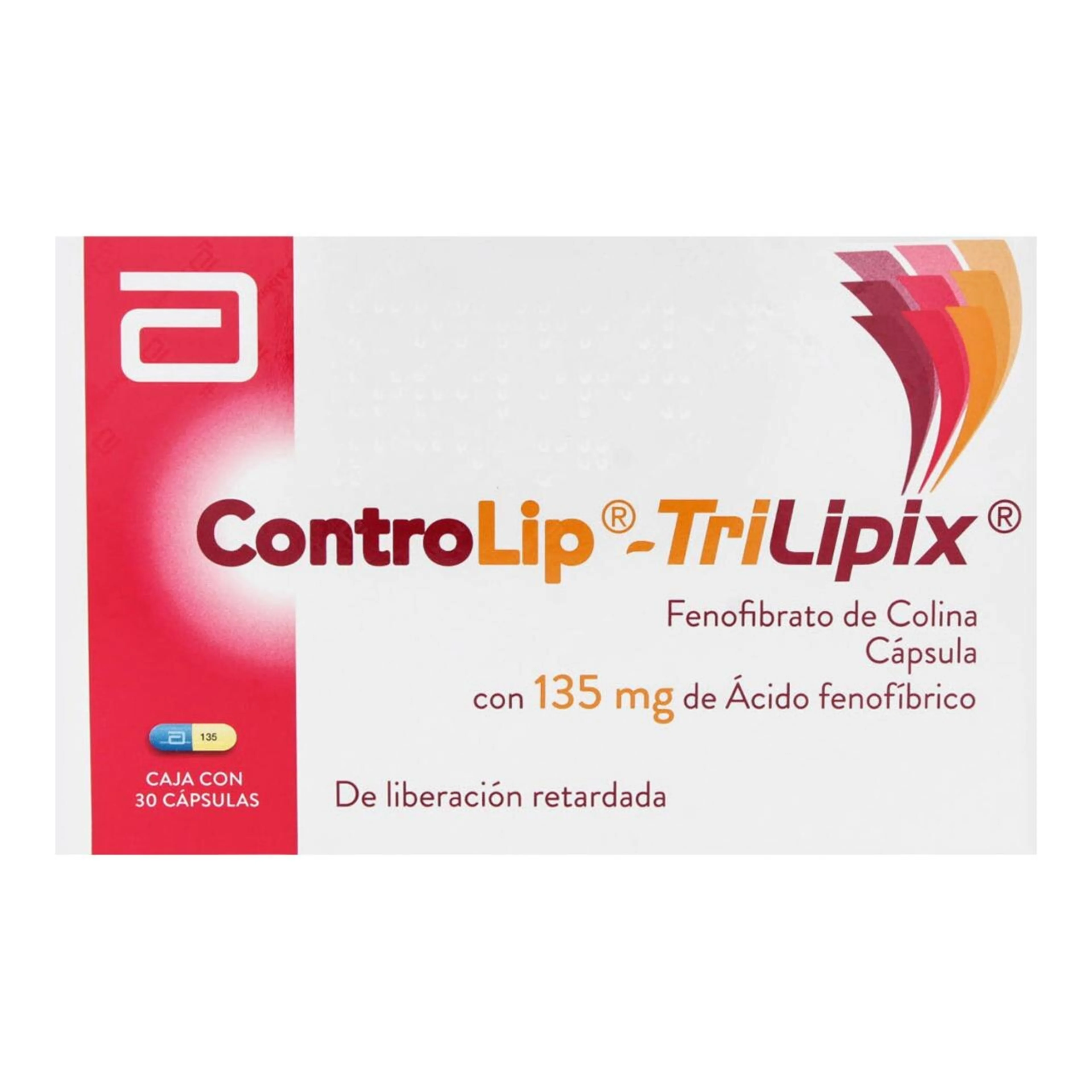 Controlip Trilipix 135 Mg Con 30 Cápsulas