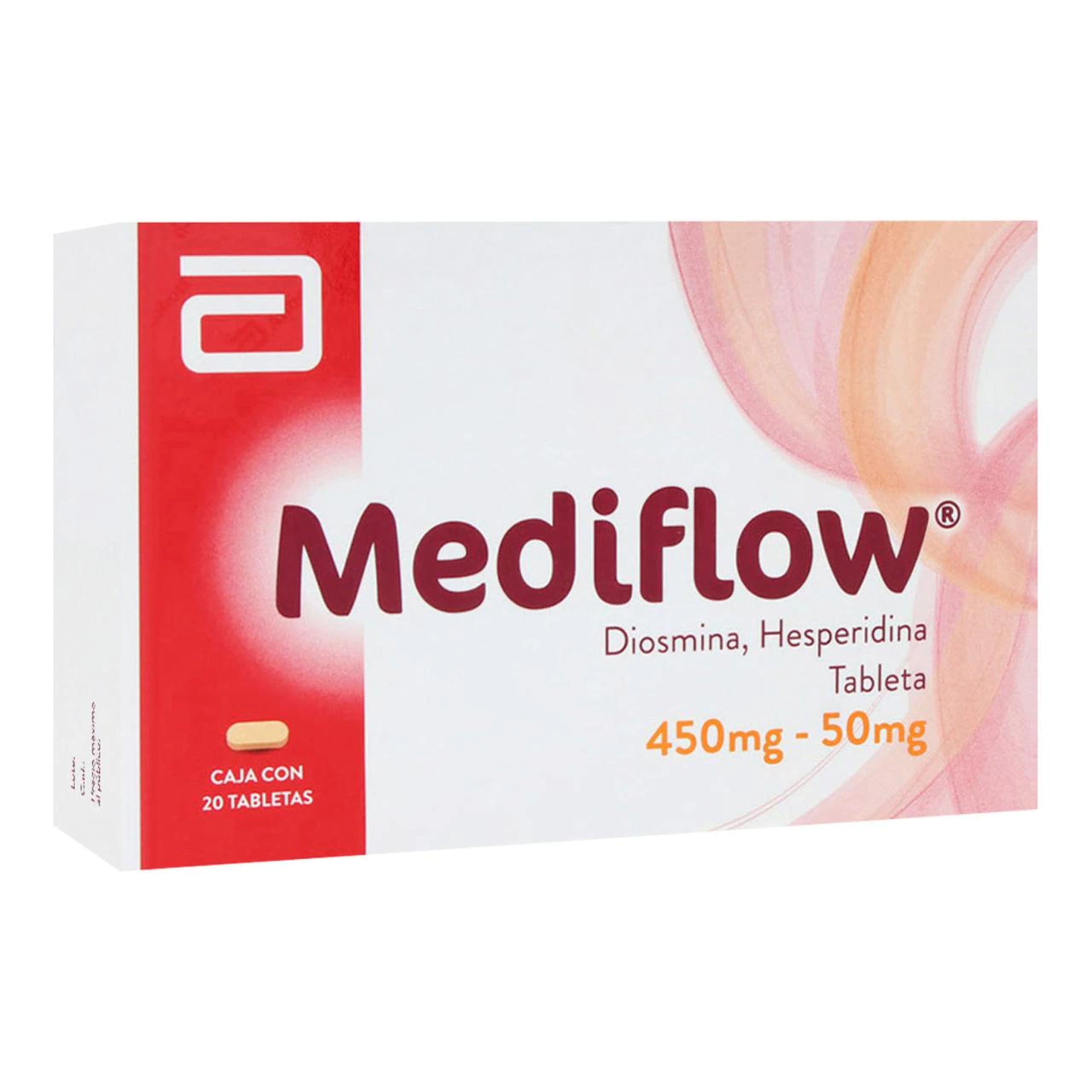 Mediflow 450/50 Mg Con 20 Tabletas