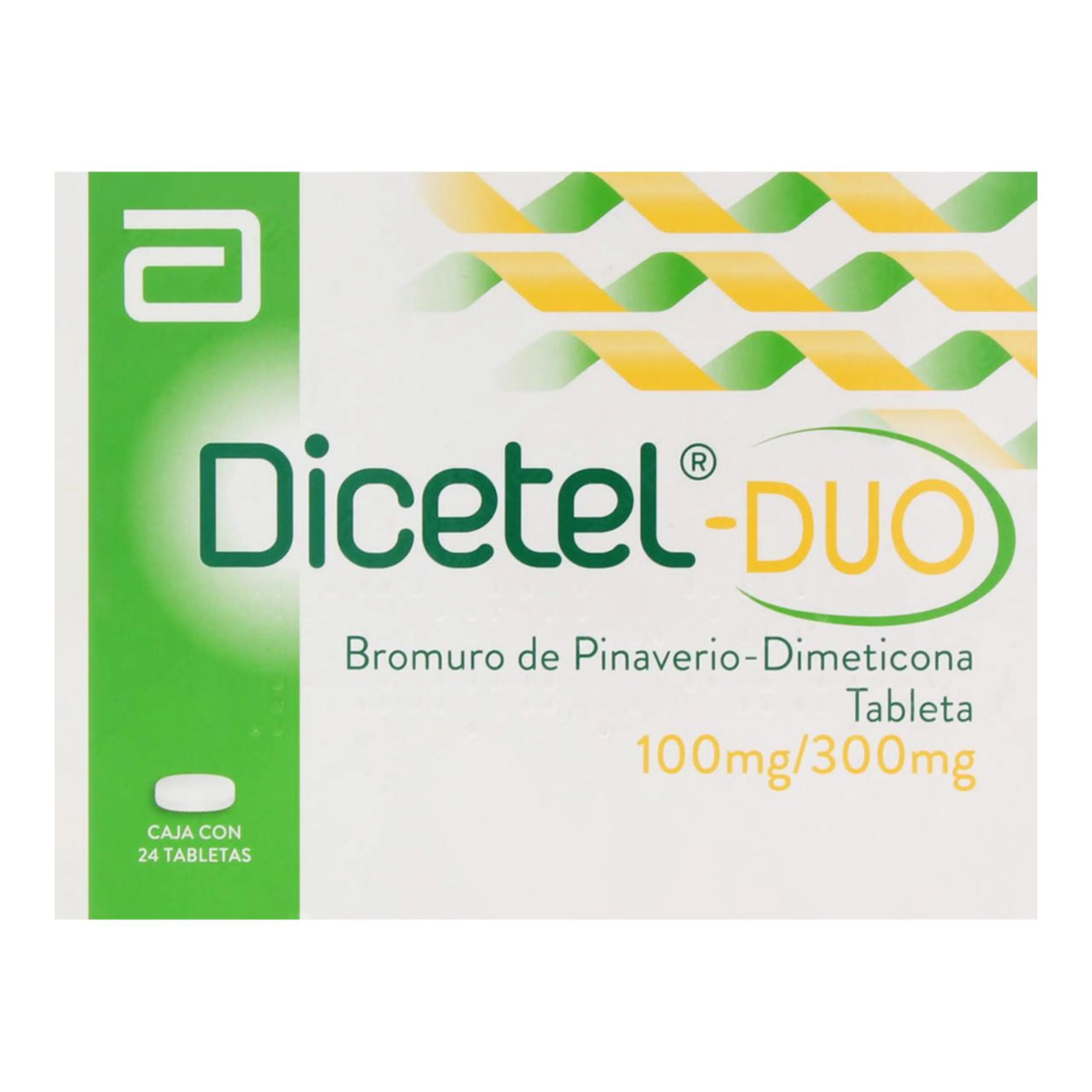 Dicetel-Duo 100/300 Mg Con 24 Tabletas