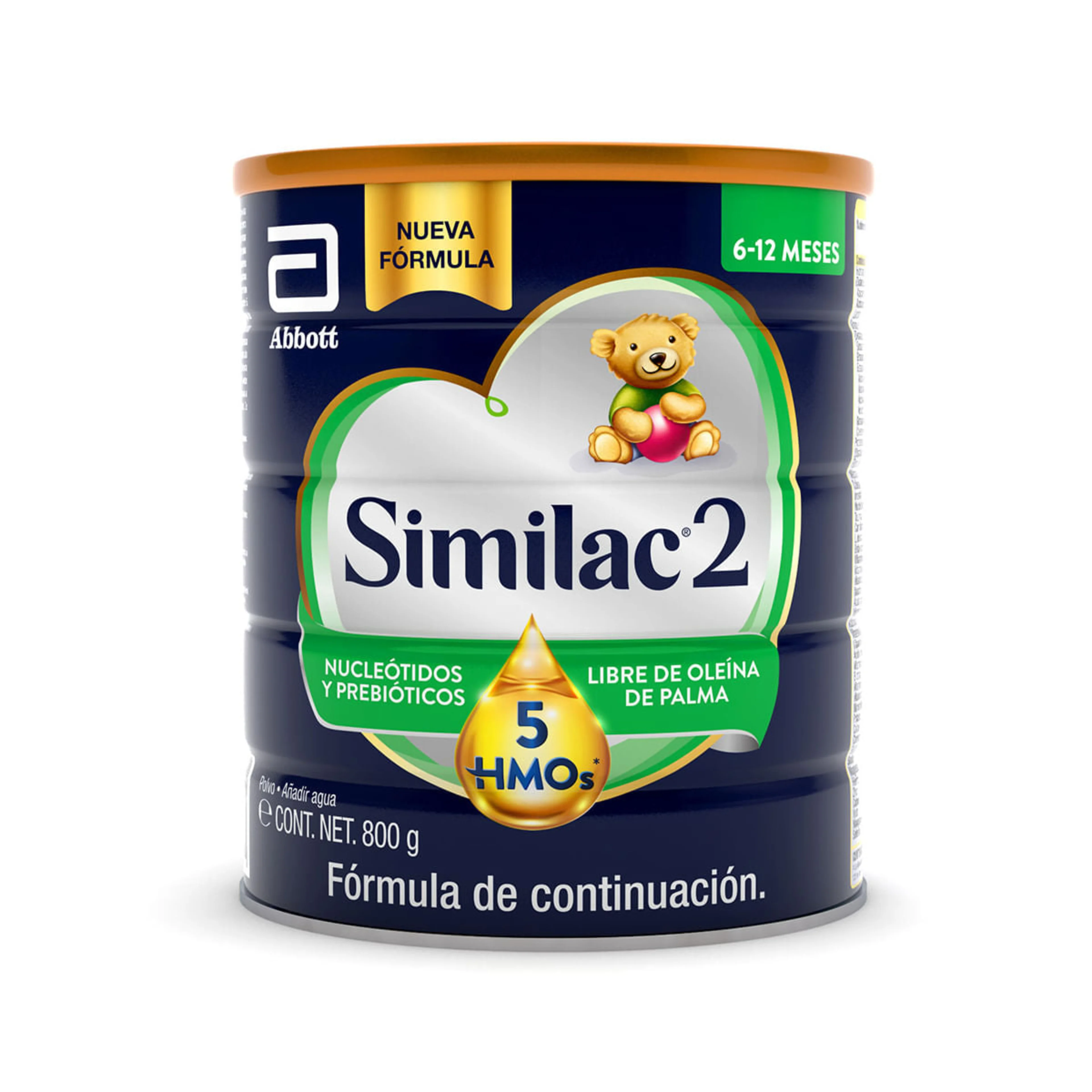 Similac Etapa 2 Fórmula Láctea De 6 A 12 Meses Con 800 G