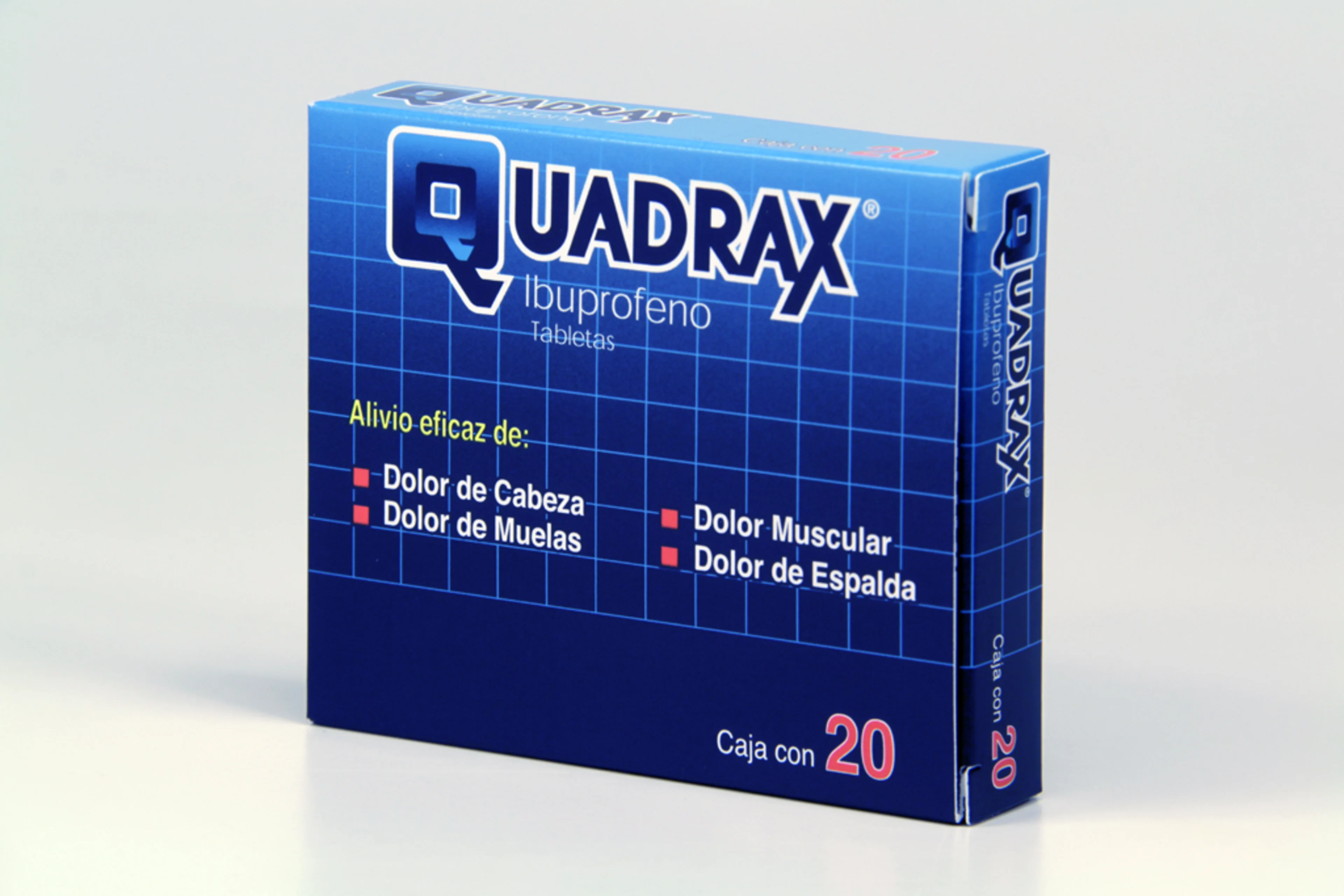 Quadrax 200mg tabletas 20
