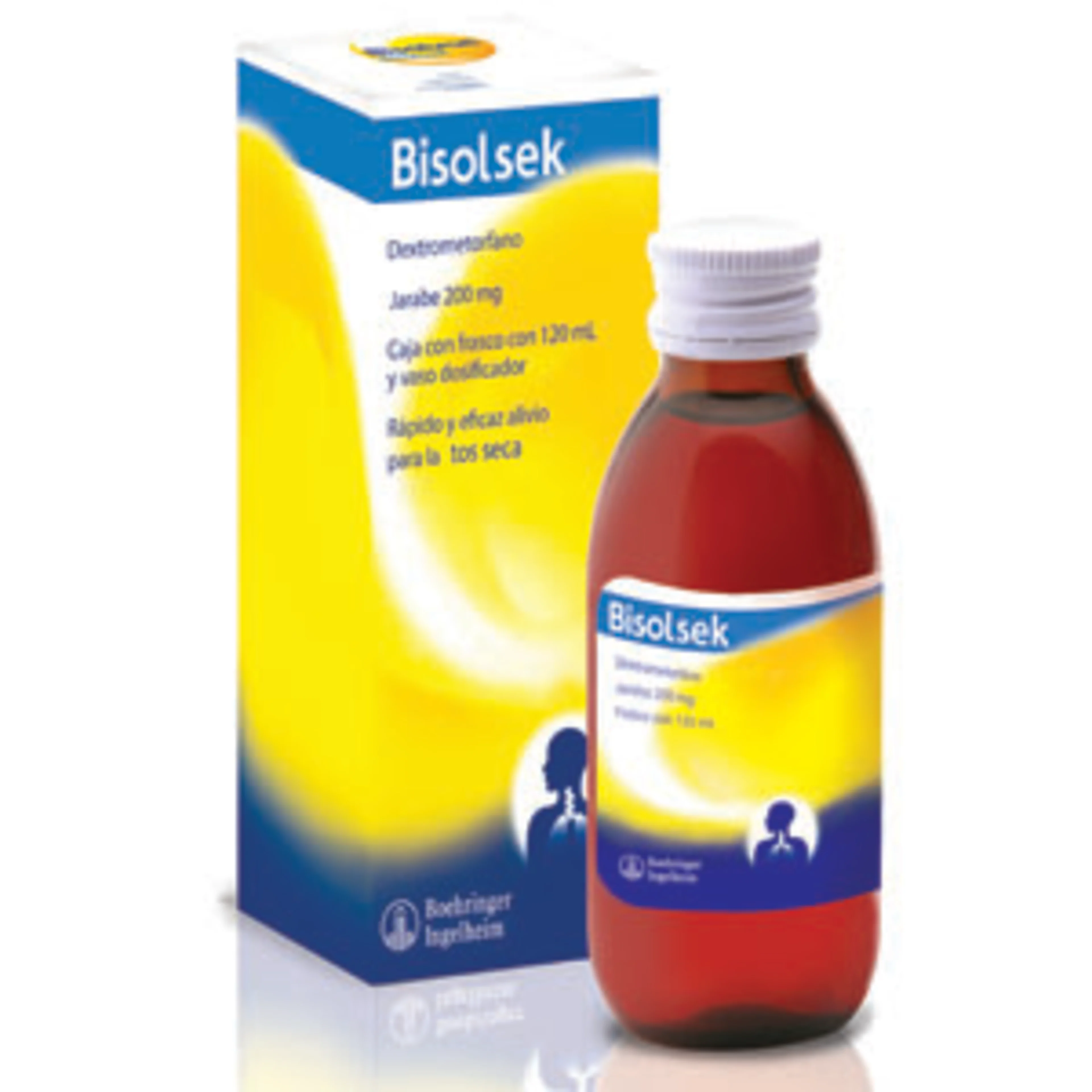 Bisolvon 200 Mg Con 120 Ml Jarabe Sabor Durazno