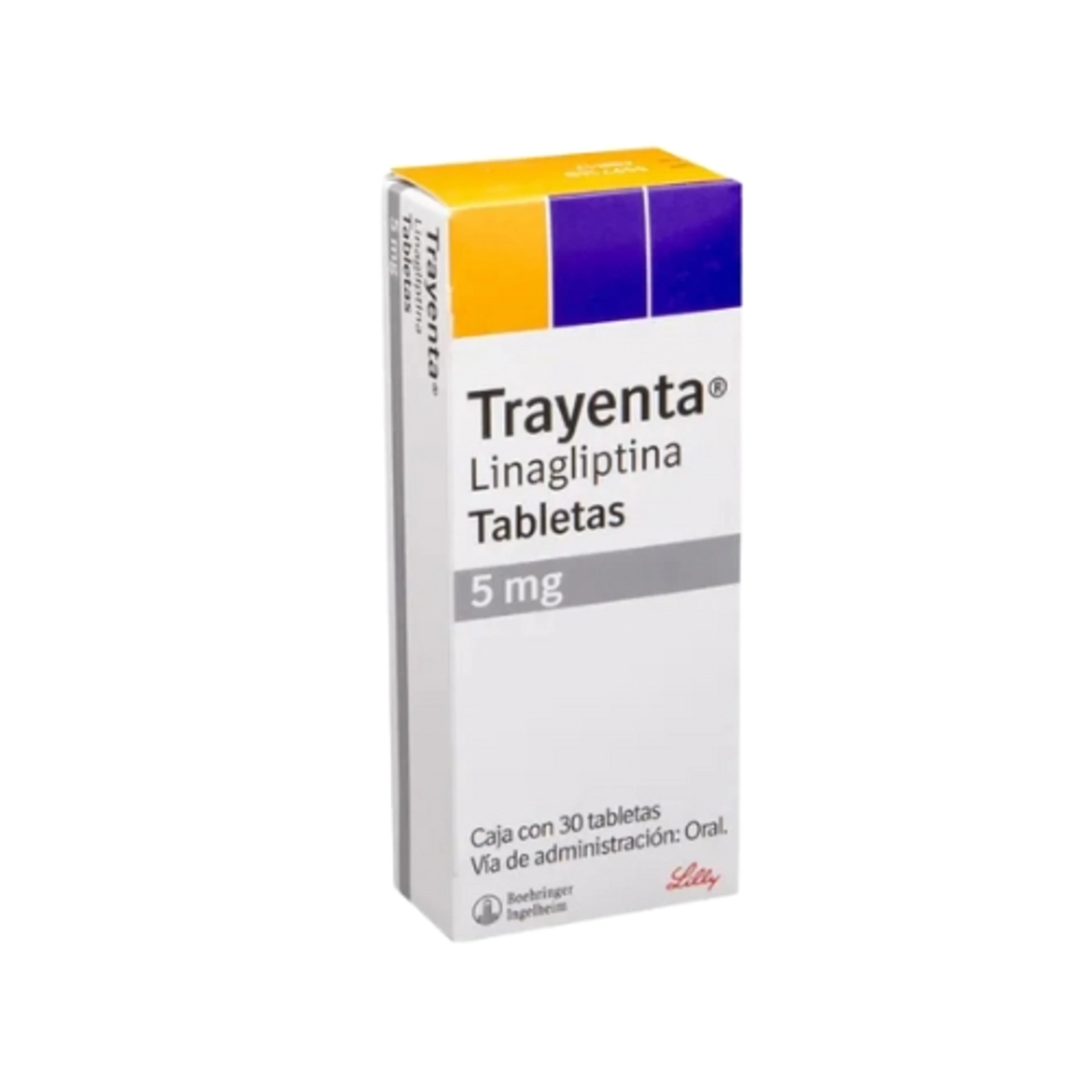 Trayenta 5 Mg Con 30 Tabletas