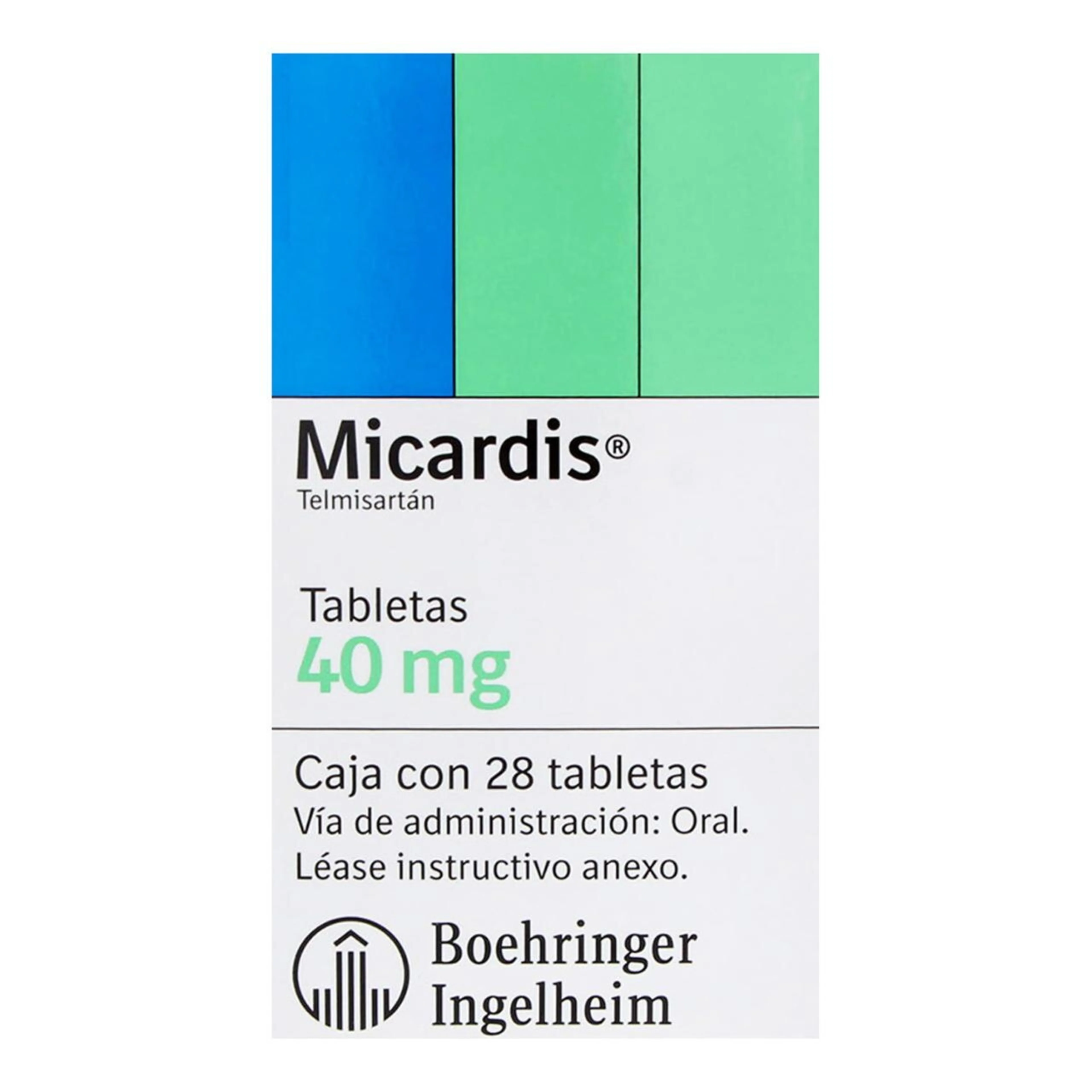 Micardis 40 Mg Con 28 Tabletas