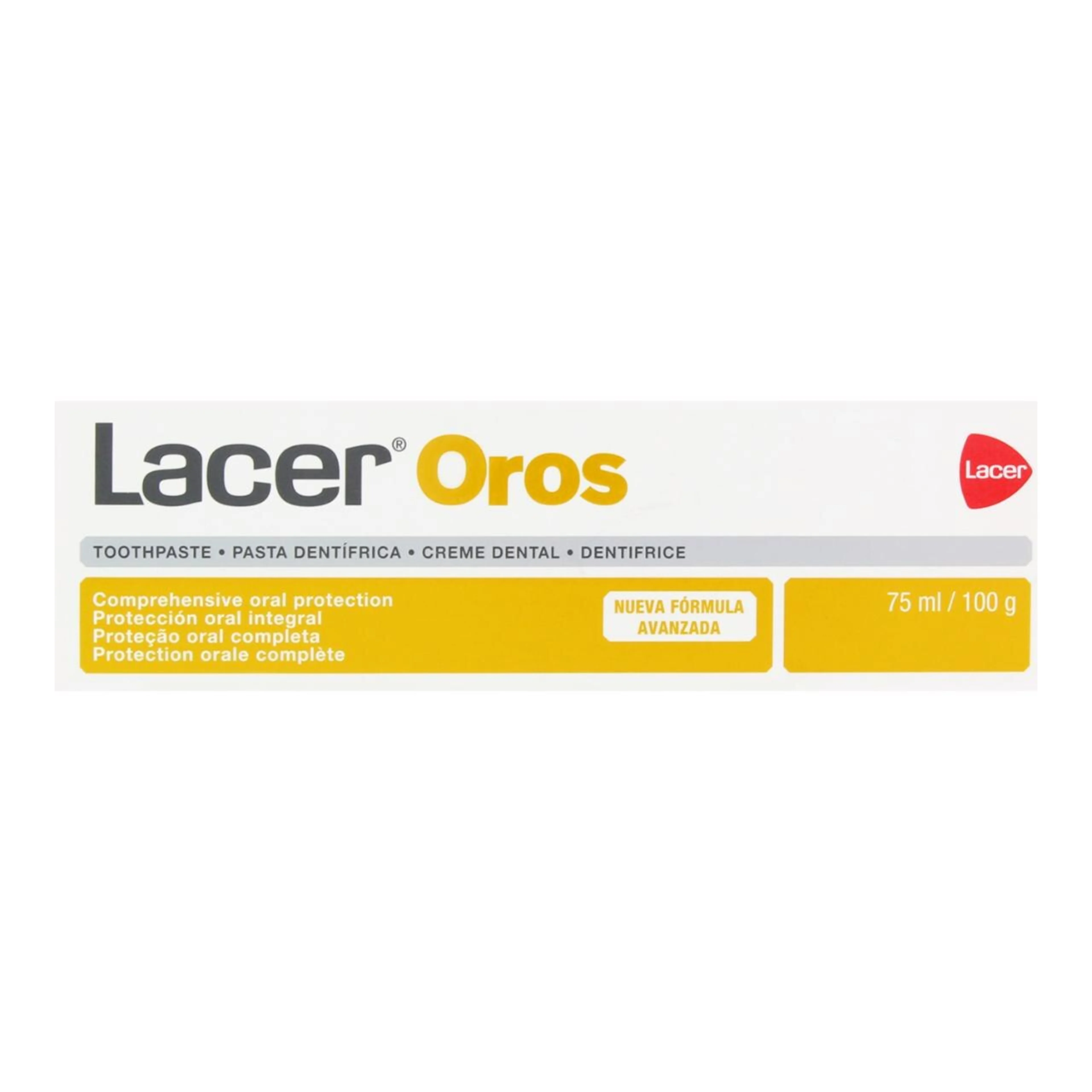 Lacer Oros Pasta Dentrífica 75 Ml