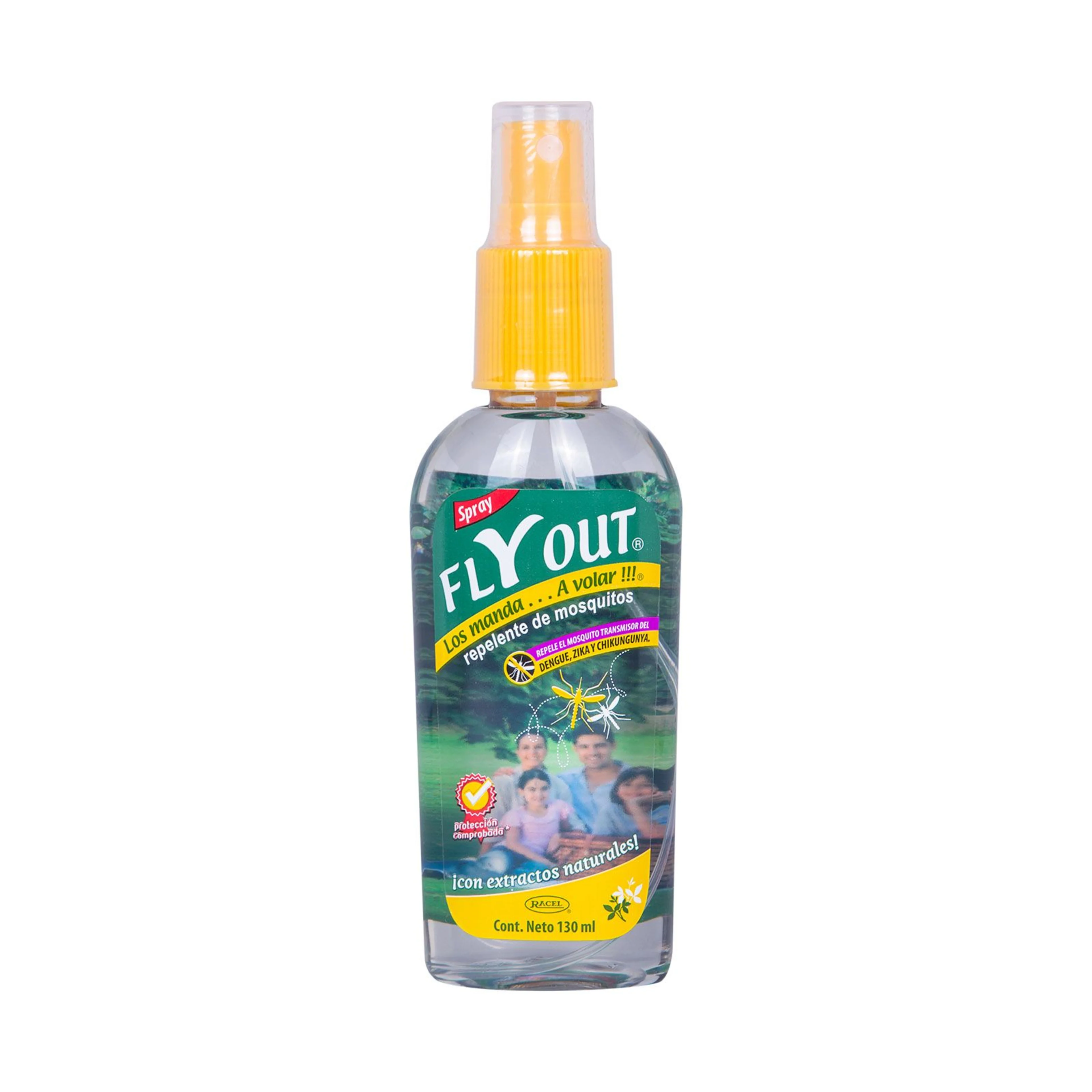 Fly Out Repelente Insectos Con 130 Ml