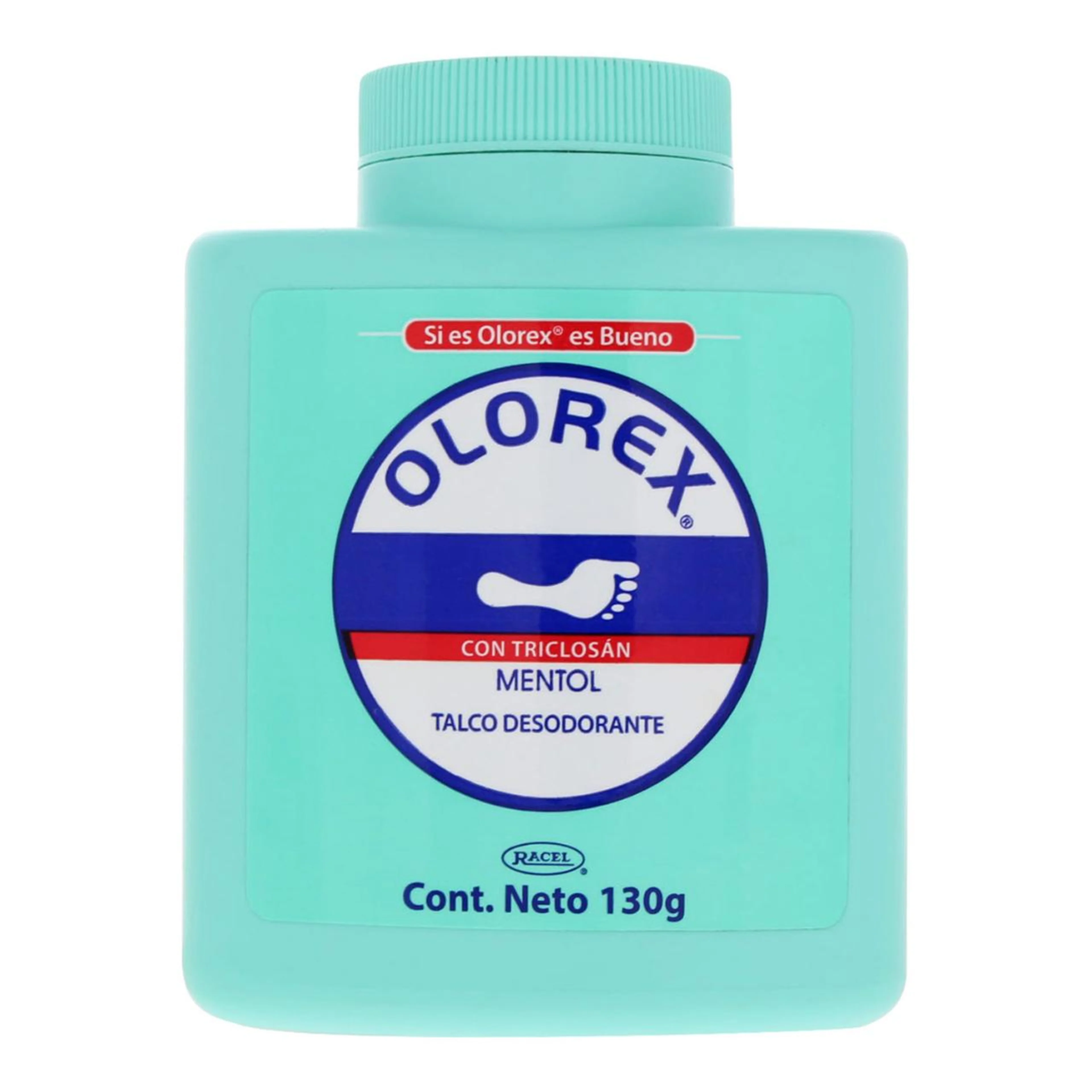 Olorex Mentol Con Triclosán Talco Desodorante Con 130 G