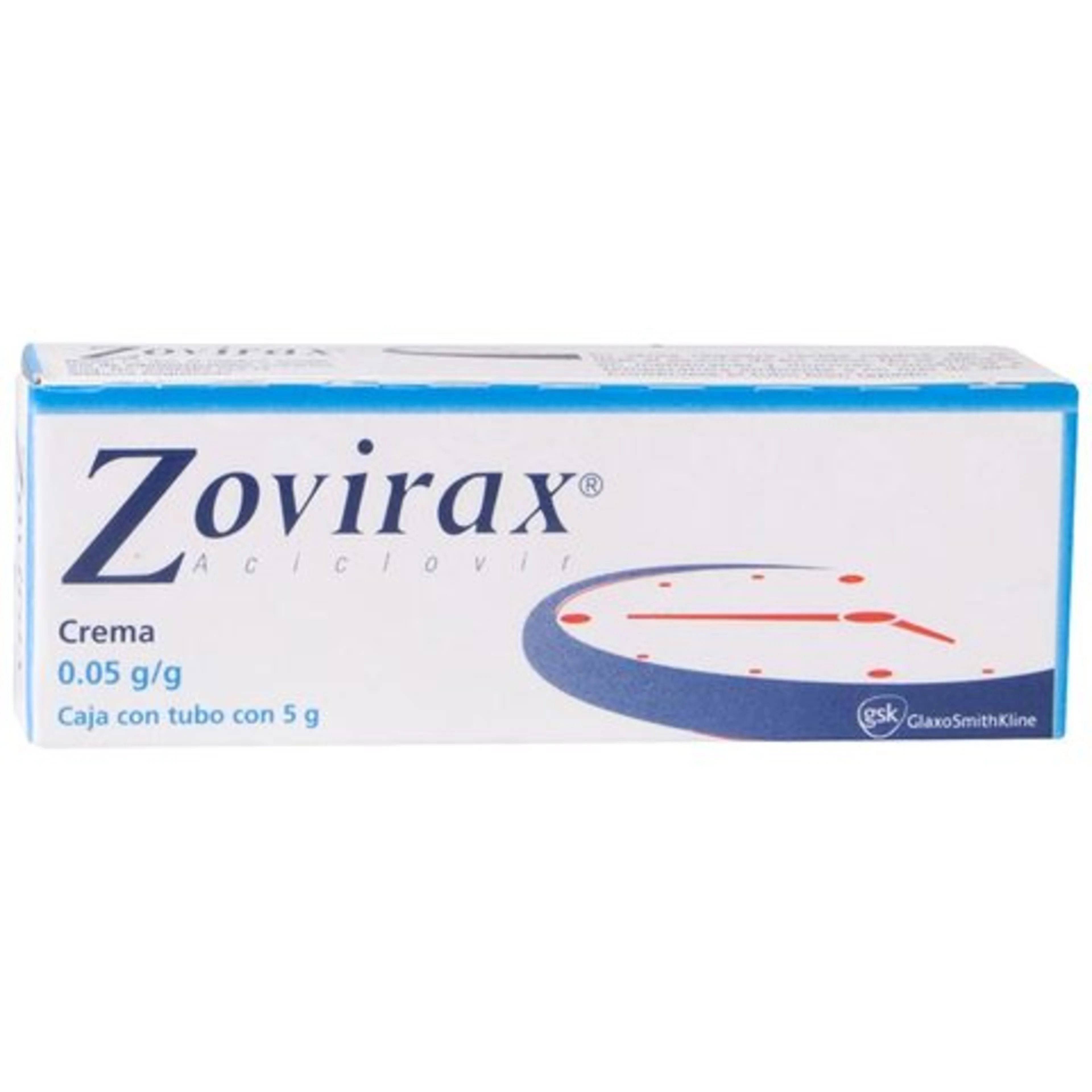 Zovirax 0.05 G Crema Con 5 Gr