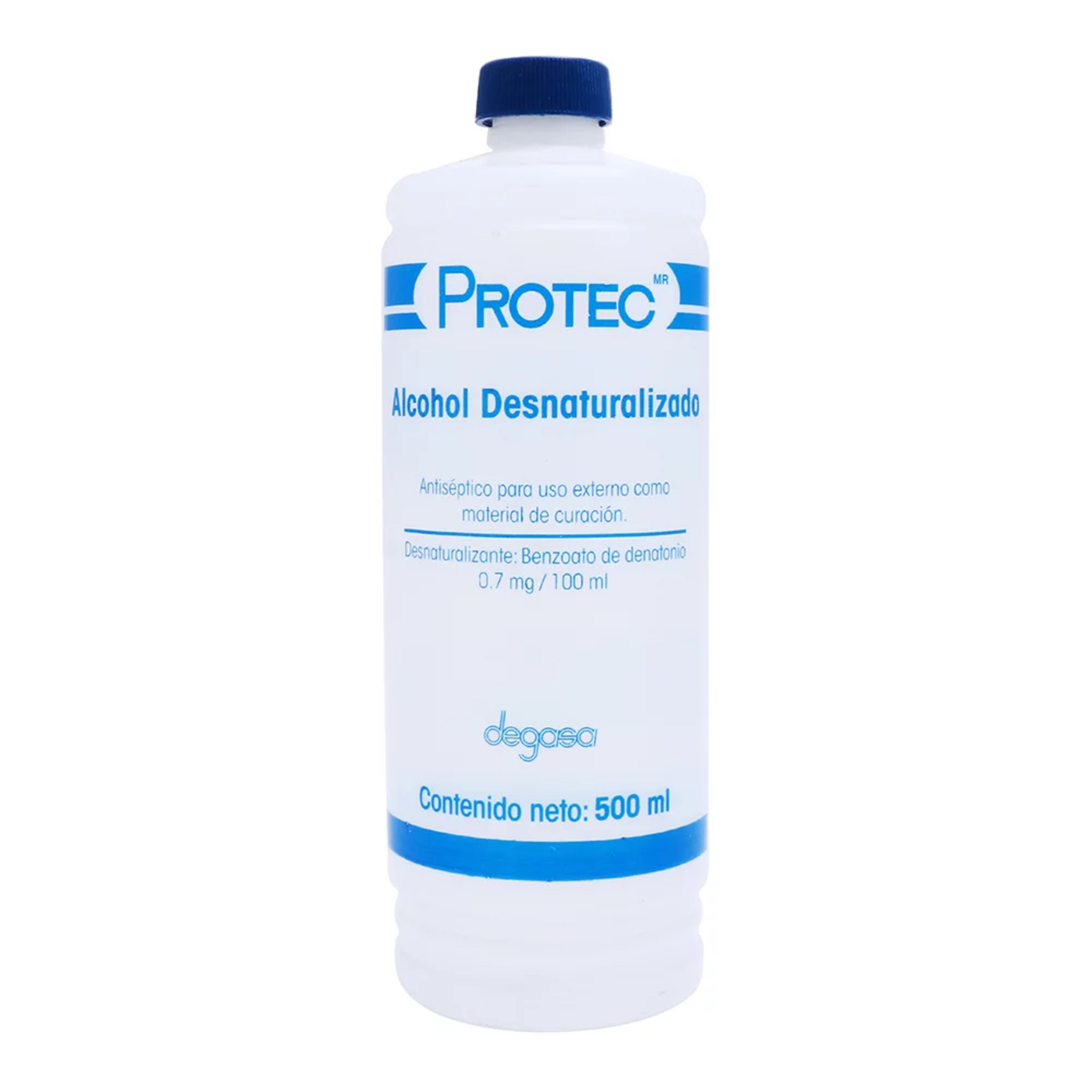 Protec Alcohol Etílico Desnaturalizado 500 Ml 