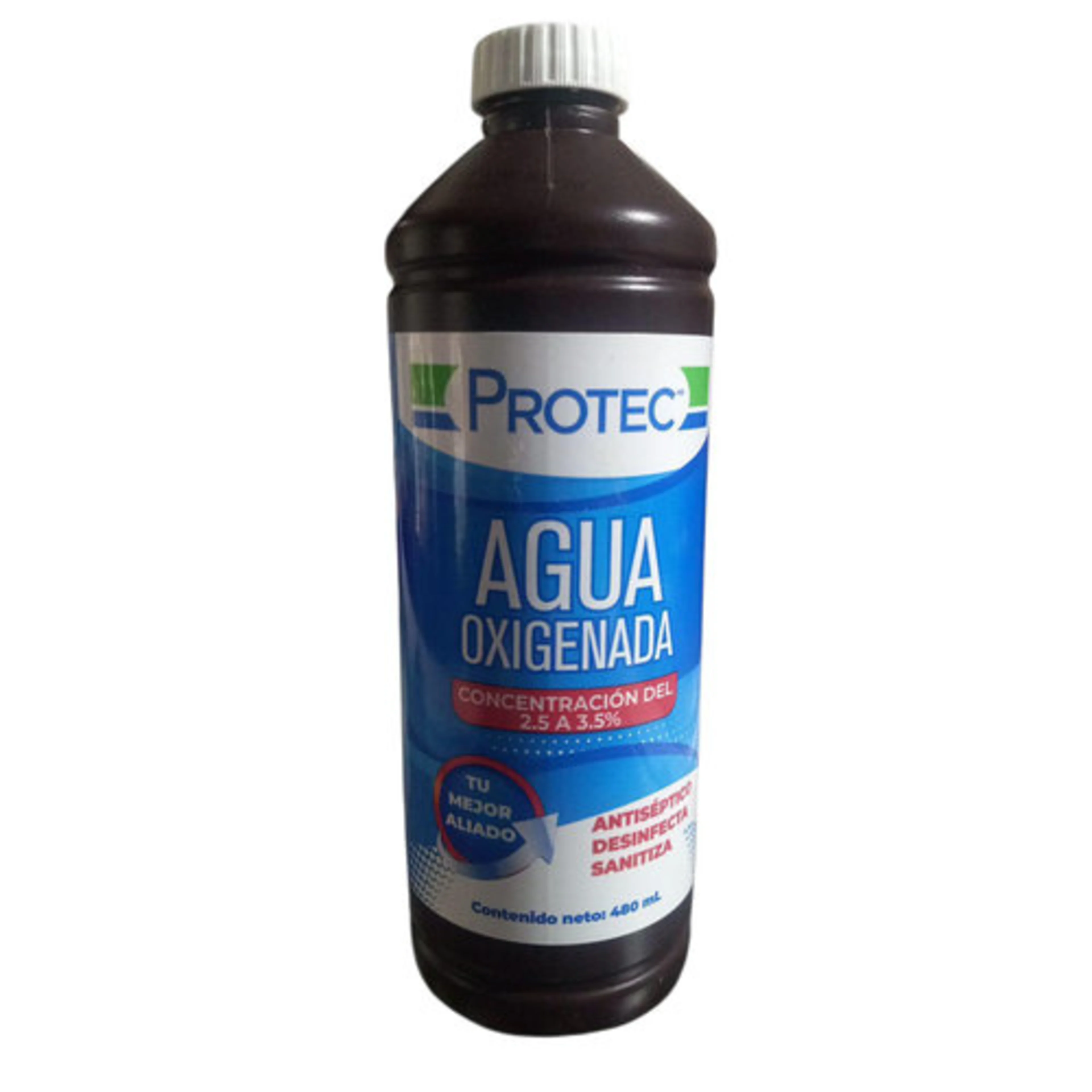 Protec Agua Oxigenada Con 480 Ml 