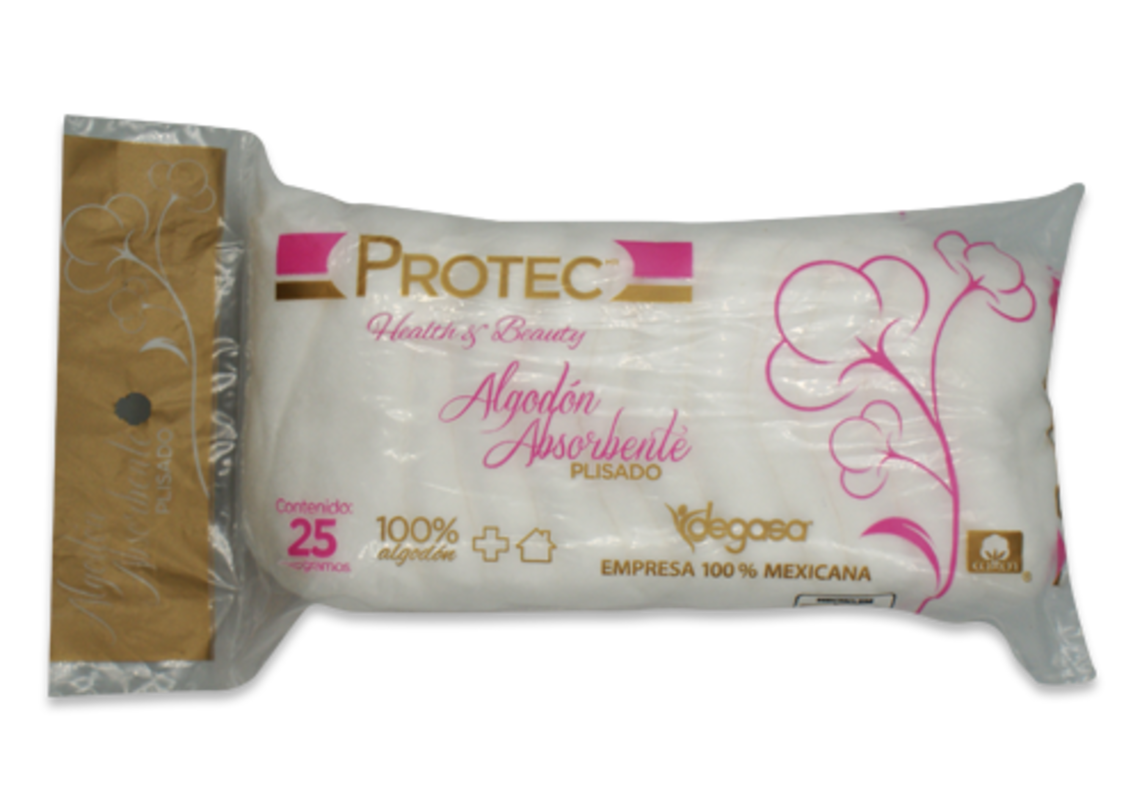 Protec Algodón Plisado 25 G 