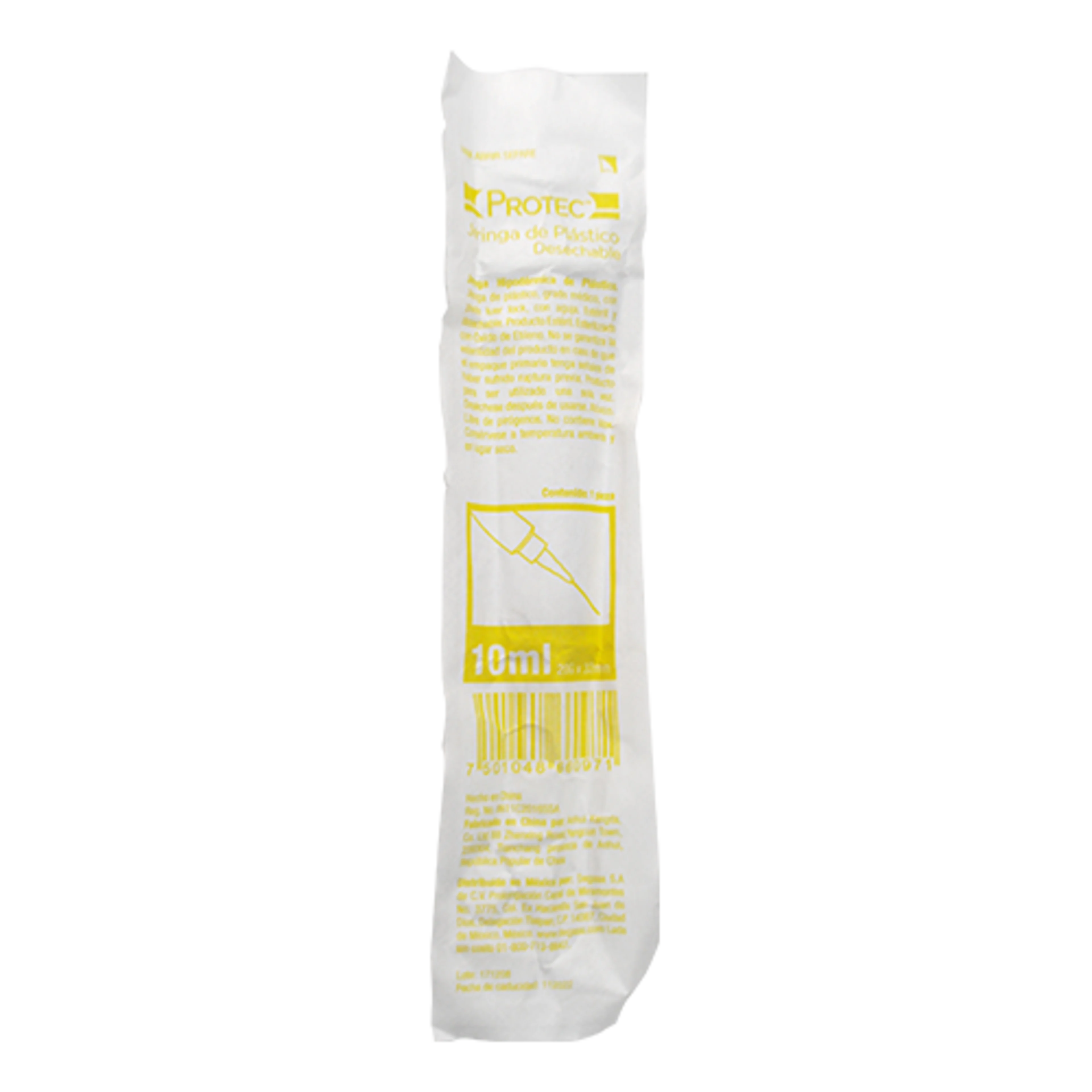Protec Jeringa 20X32Mm 10 Ml Con 1 Pieza