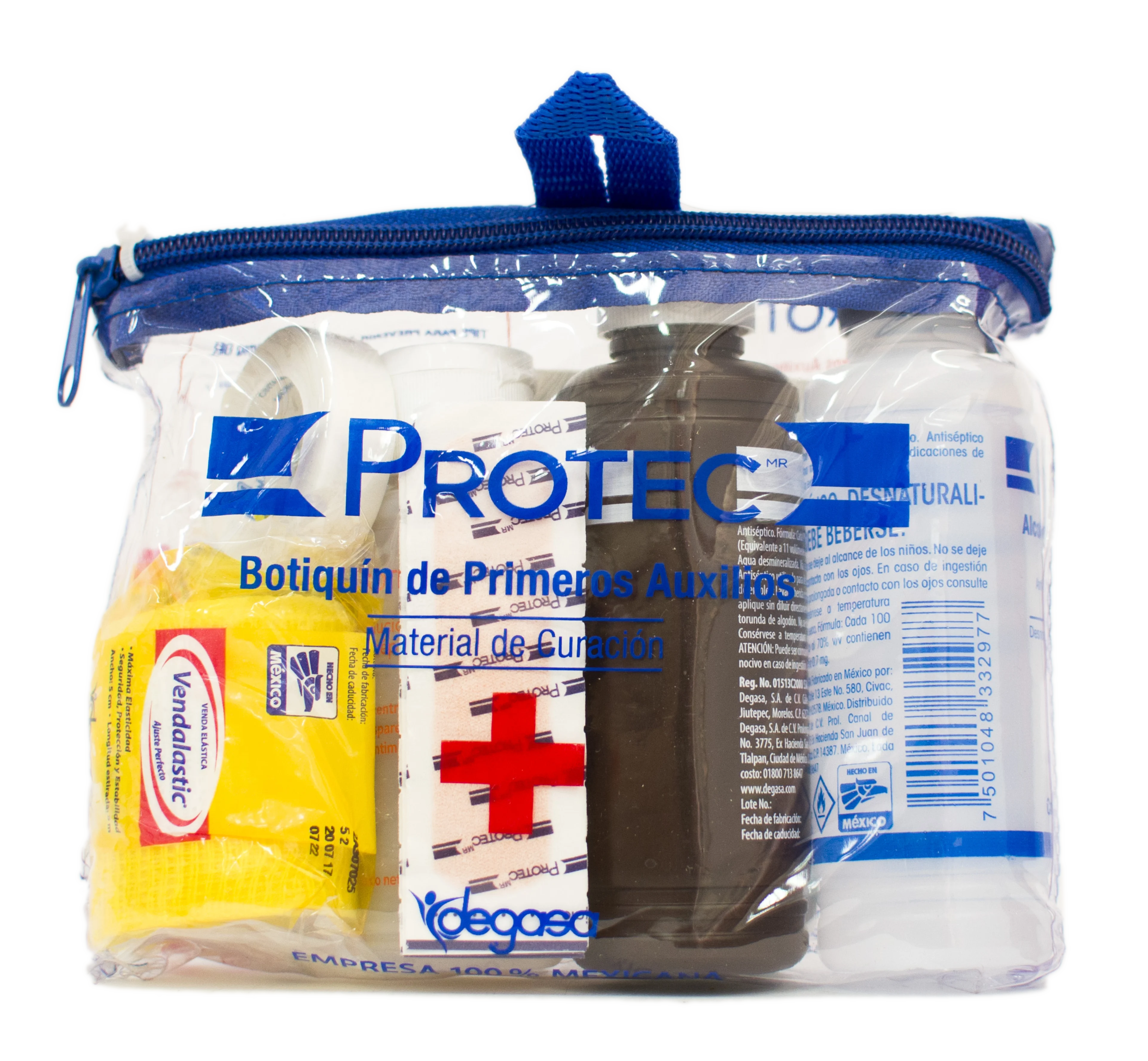 Protec Botiquín De Primeros Auxilios 8 Piezas 