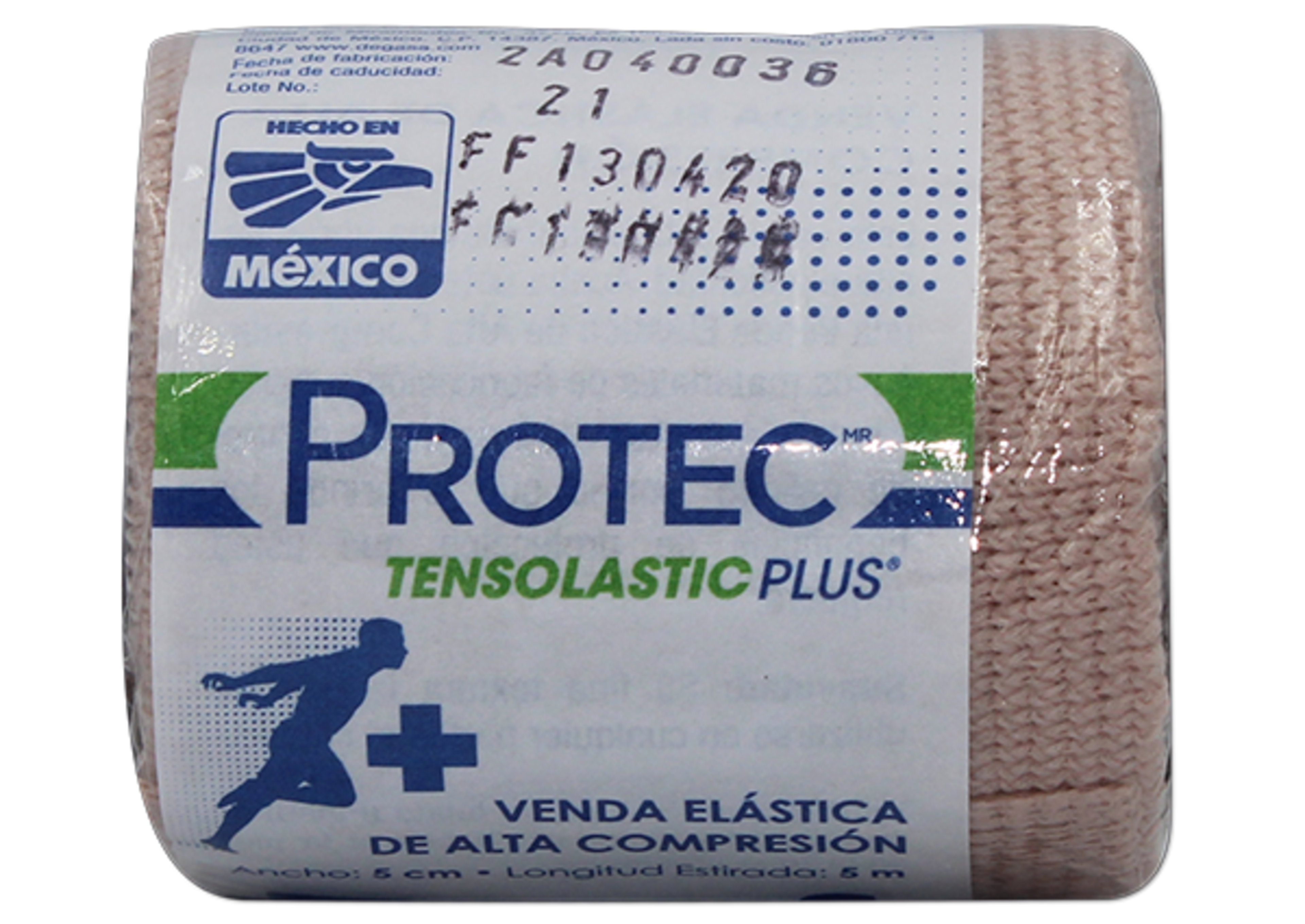 Protec Venda Elástica Tensolastic Plus 5Cmx5 M