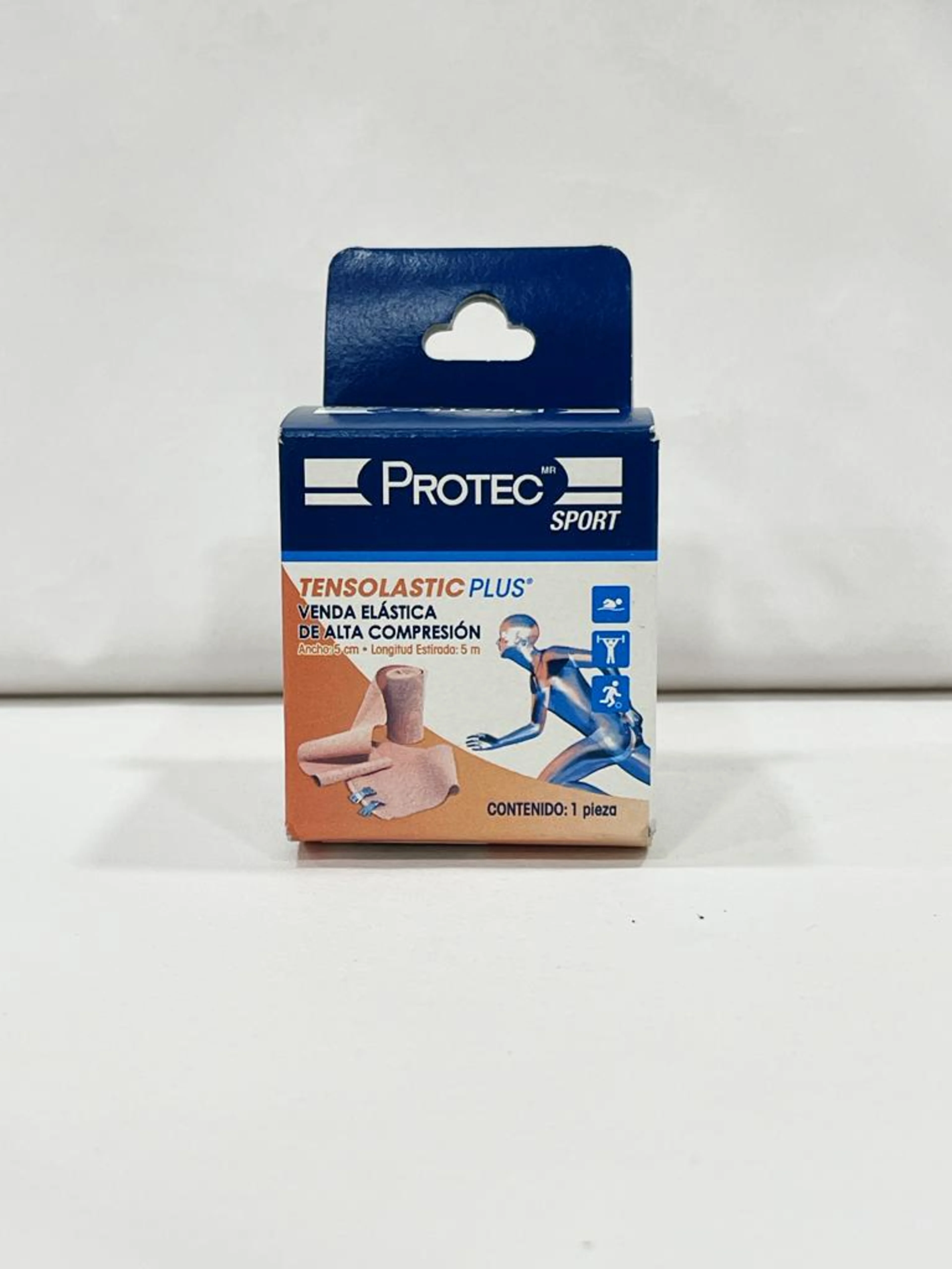 Protec Sport Venda Tensolastic Plus De 5Cmx5M Con 1 Pieza